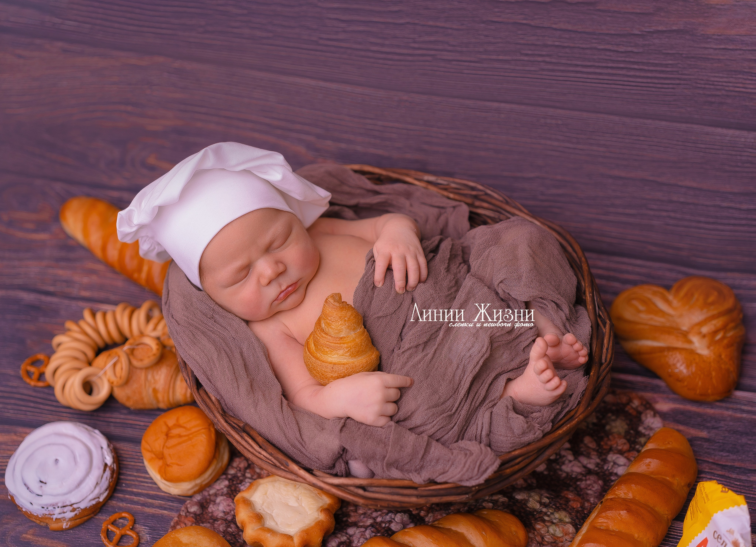 Лев 10 дней. Фотограф новорожденных в Нижнем Новгороде Сергеева Оксана