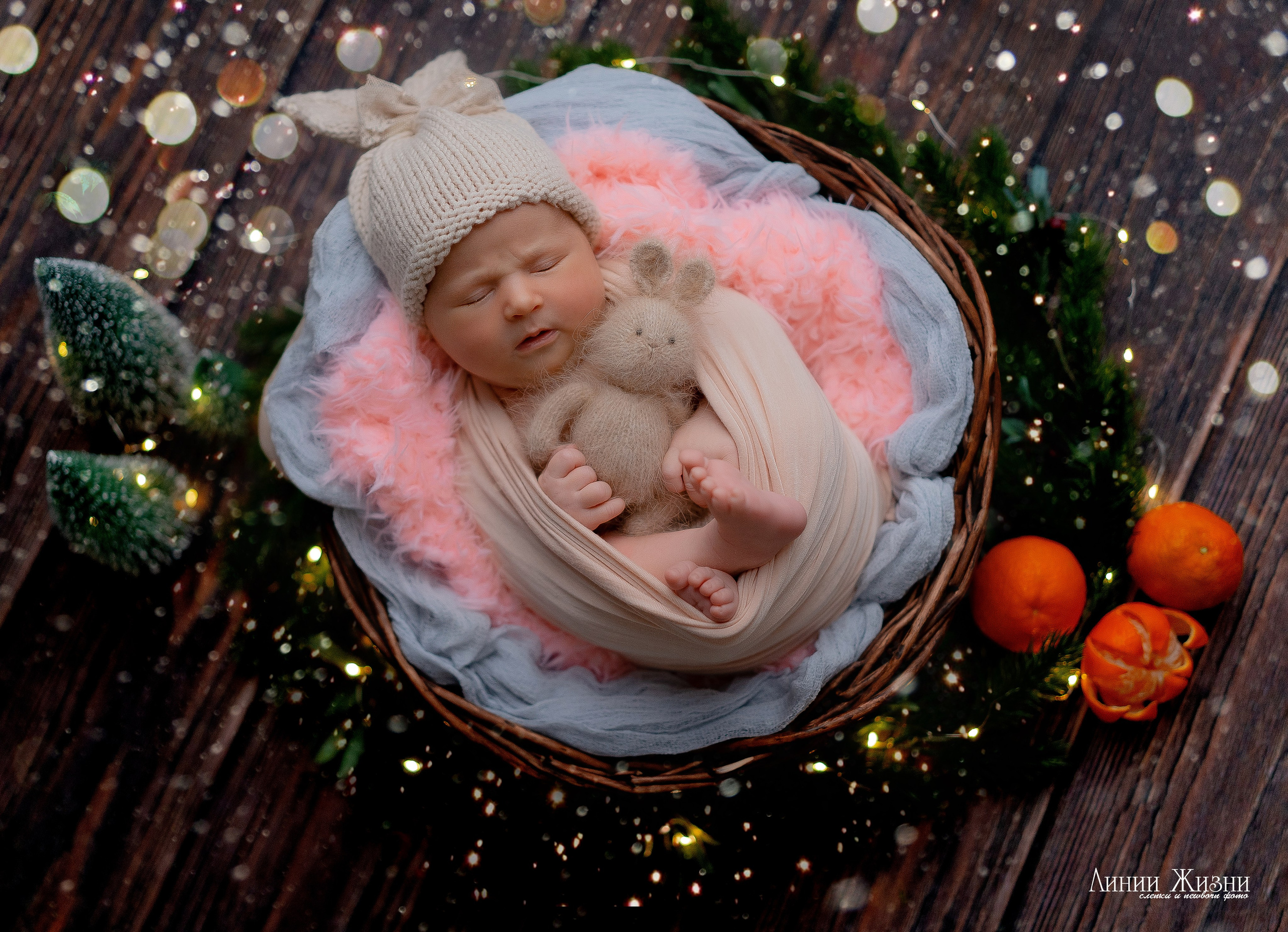 Верочка 23 дня. Фотограф новорожденных в Нижнем Новгороде Сергеева Оксана