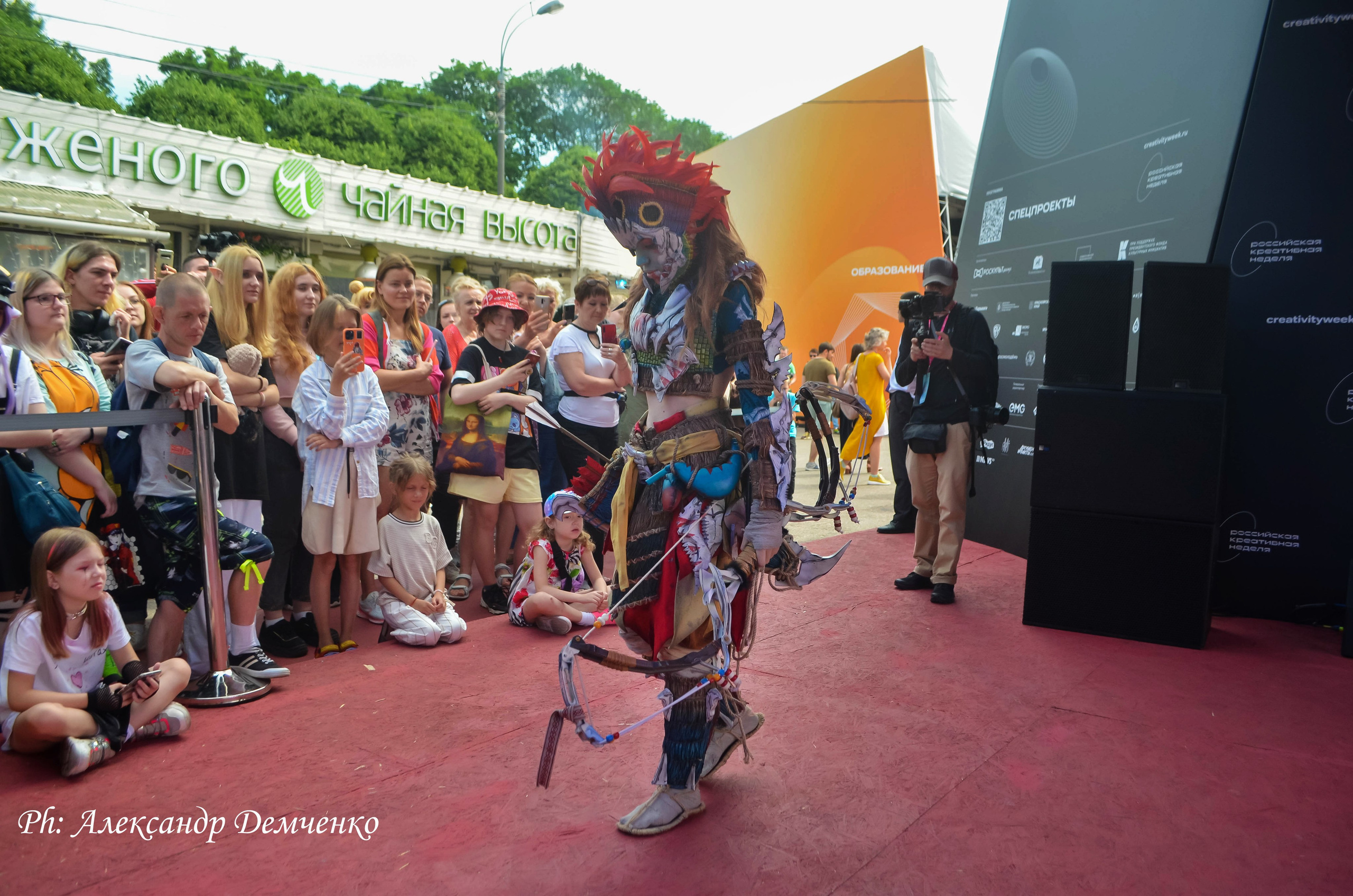 Фотосессия в Парке Горького на Лидеры молодого контента