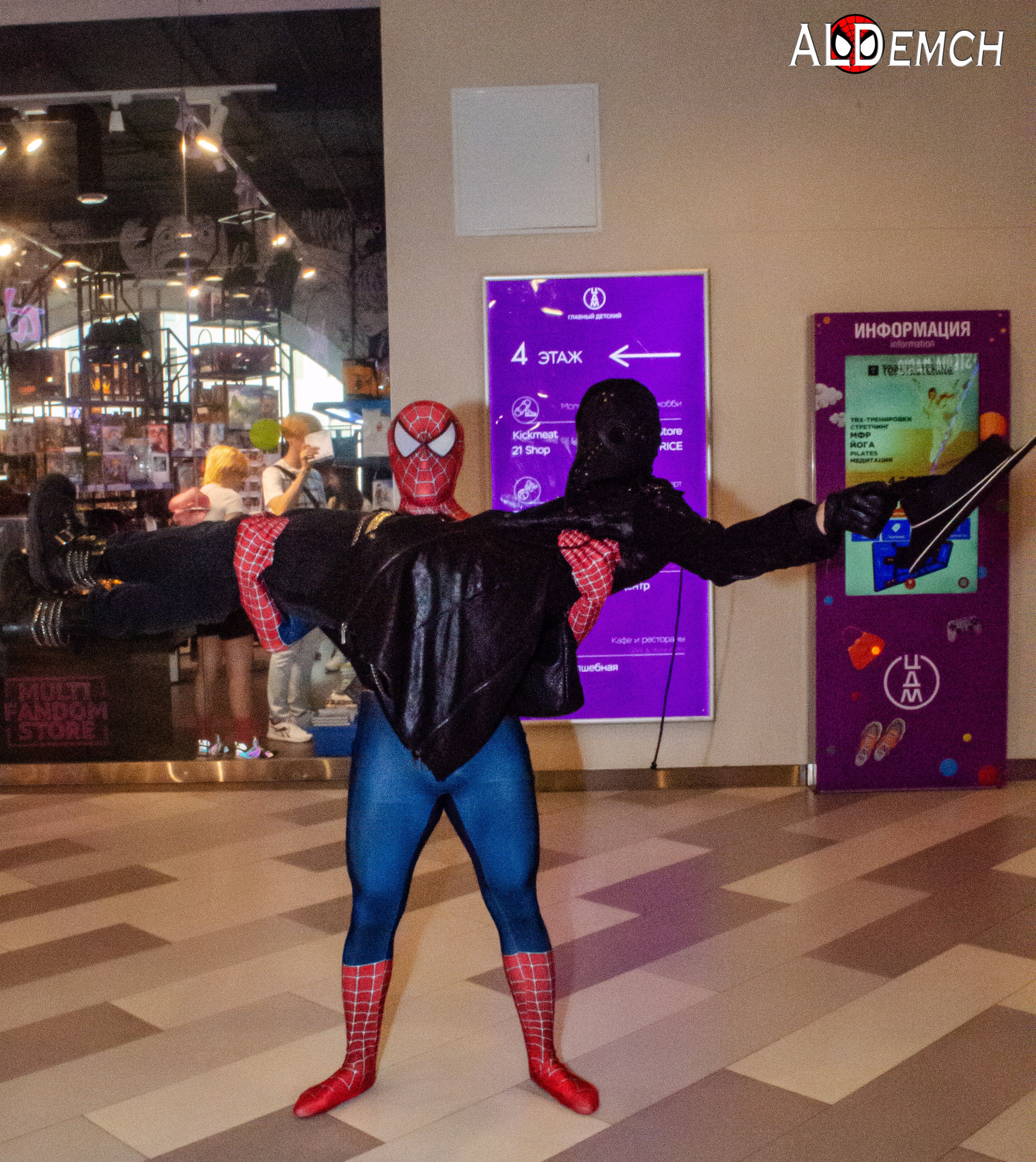 Фотосессия на Дне рождения Человека-Паука в Москве