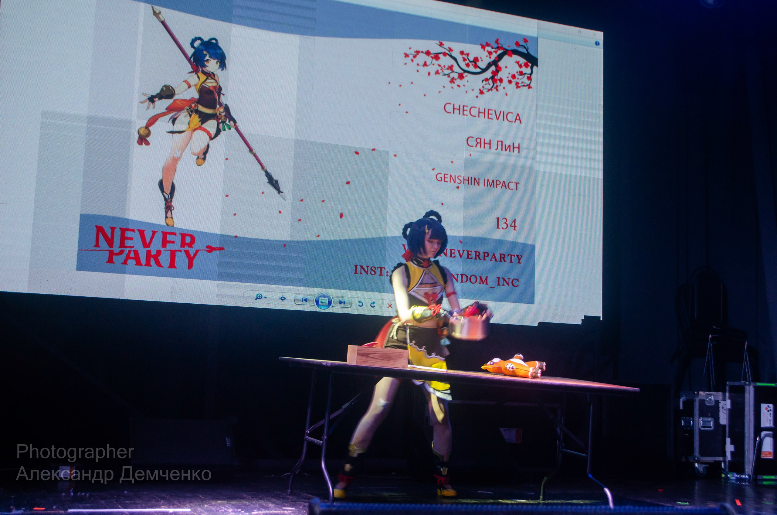 Фотосессия на фестивале косплея Never Party 3.0 в Москва