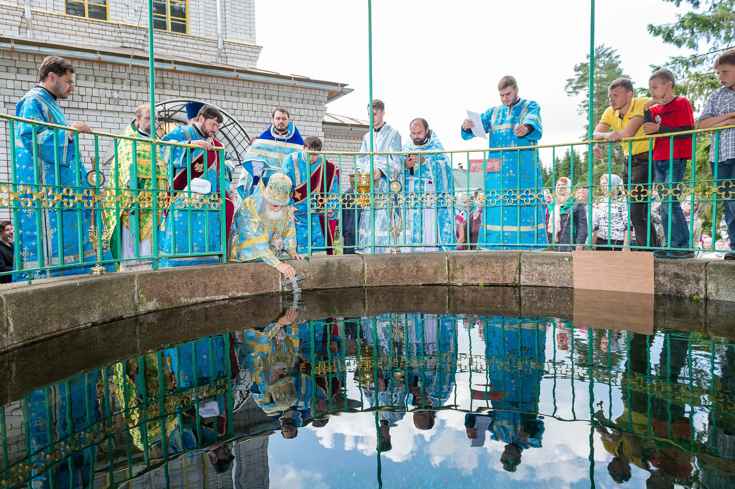 Освящение Оковецкого святого источника. 2015 год. Дима Бабушкин. Фотограф. Подиум. Репортаж. Творчество. Дорого