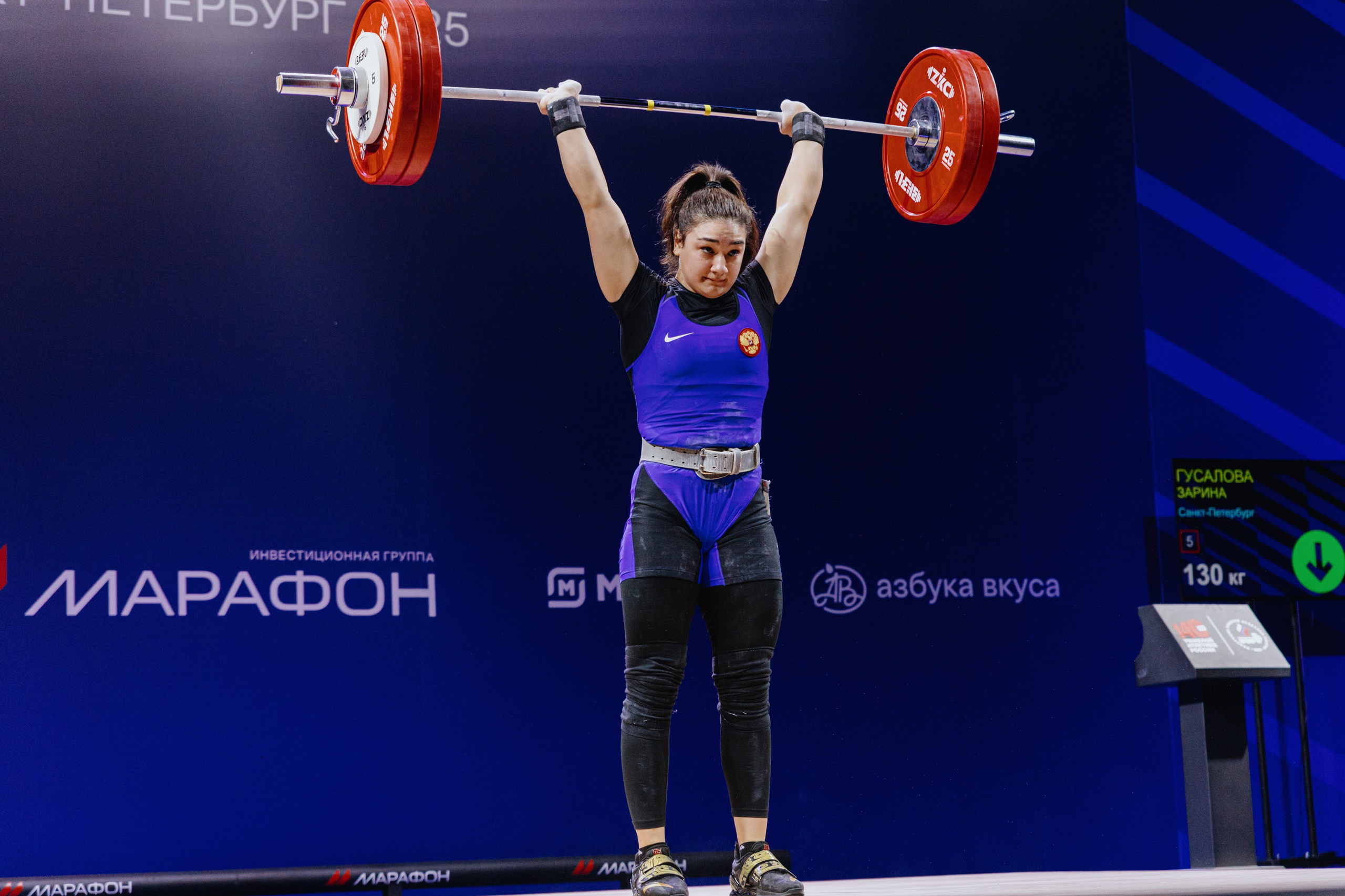 Чемпионат России по тяжелой атлетике 2025. Фотограф в Москве и Санкт-Петербурге Дарина