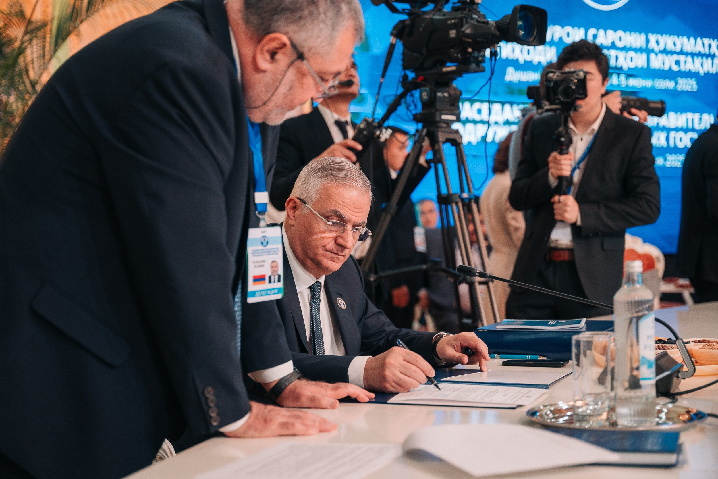 Заседание Совета Глав Правительств СНГ. Портретный и Репортажный Фотограф Москва