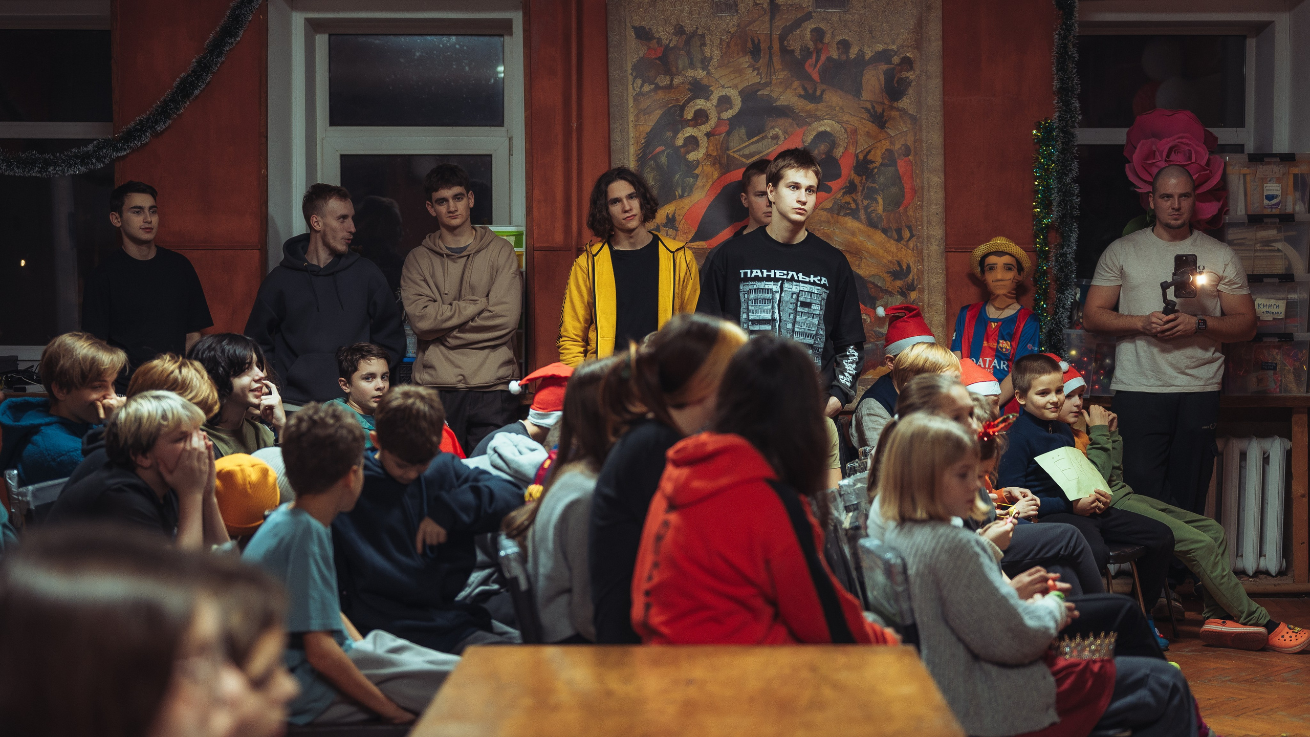 Детский лагерь — рождественская смена, 2026 год. Иван Кубик — фотограф и видеограф