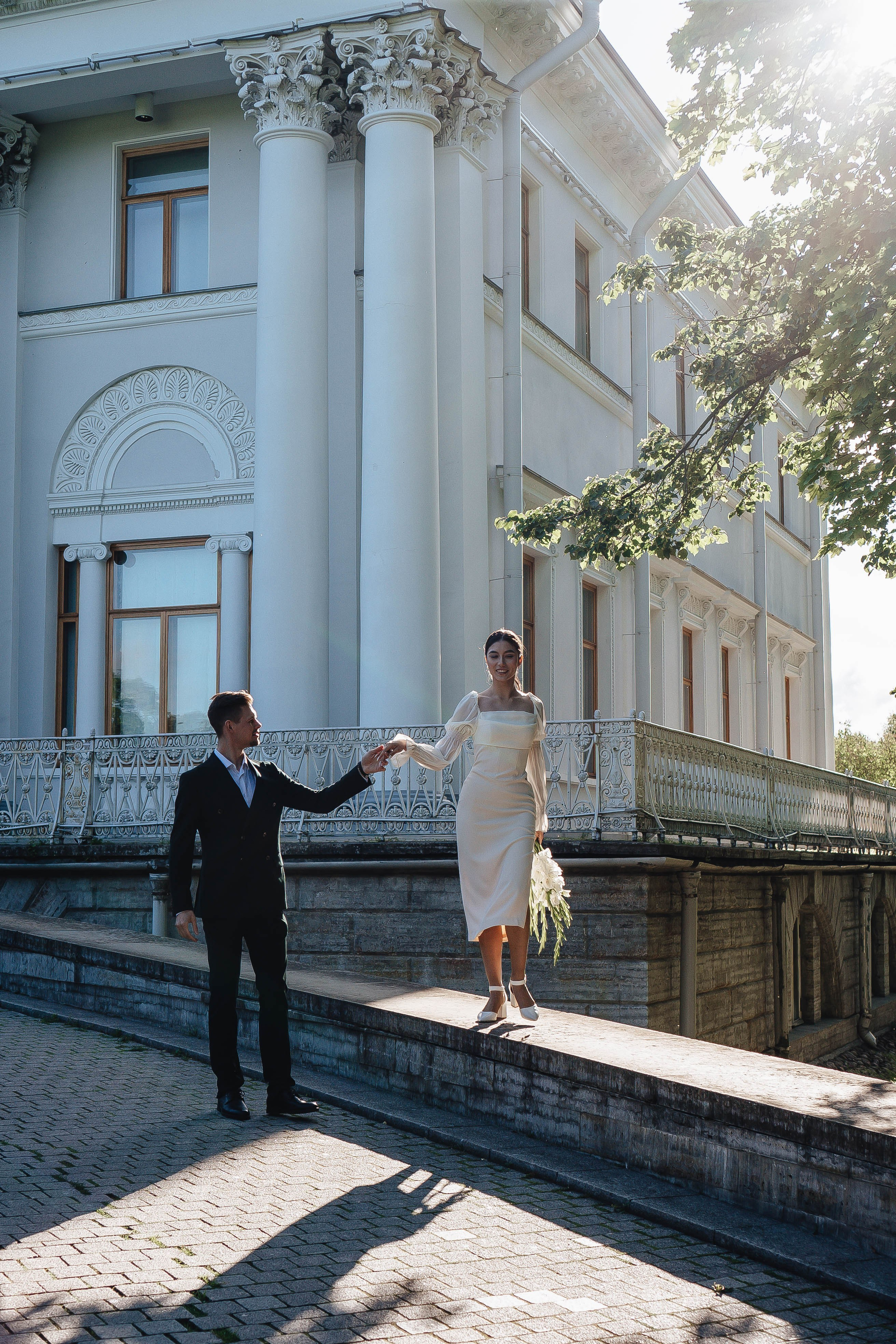 СВАДЕБНАЯ СЬЕМКА НА РАССВЕТЕ НА ЕЛАГИНОМ ОСТОРОВЕ. Профессиональный фотограф, Санкт-Петербург — Виктория Богомолова