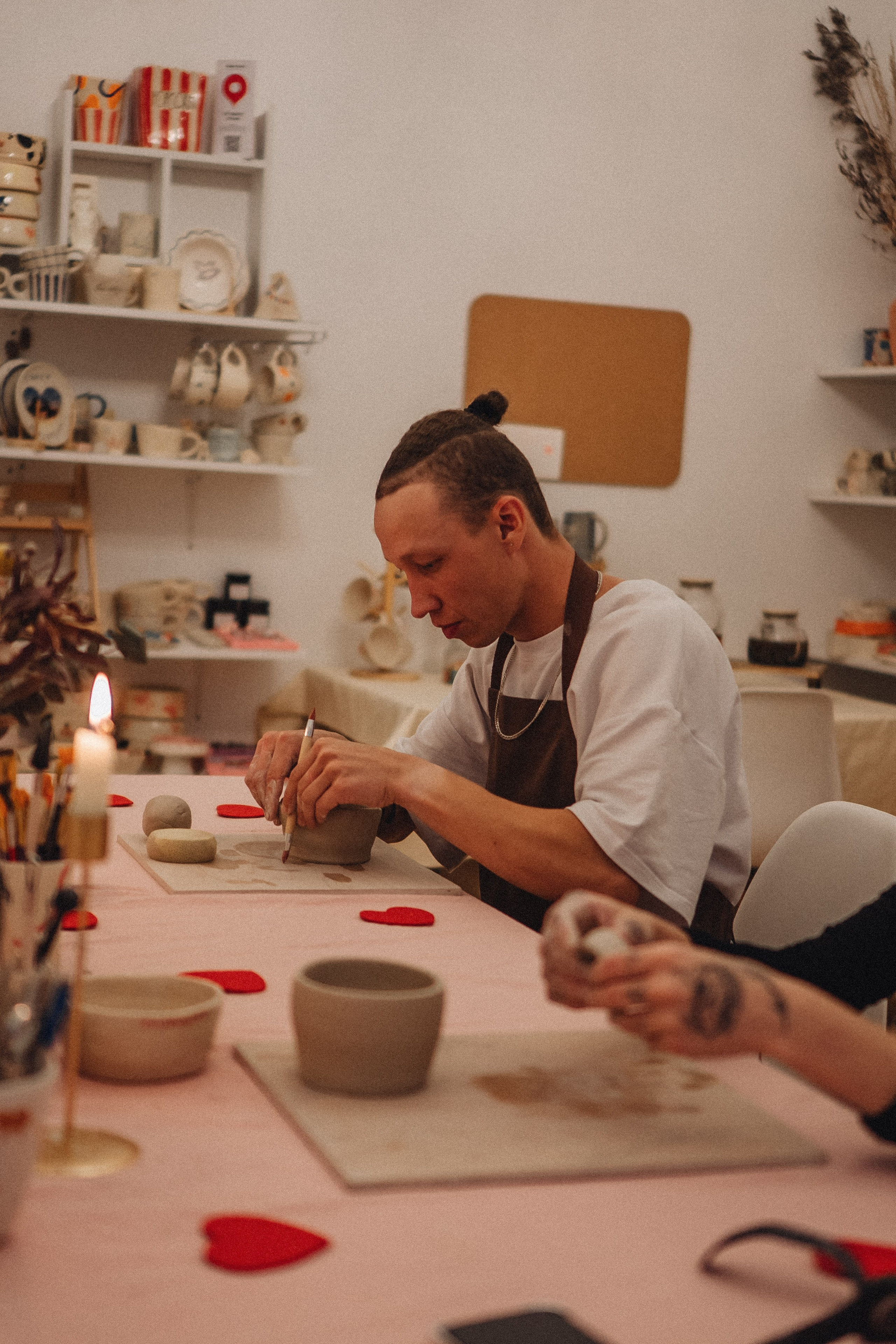 СВИДАНИЕ В ГОНЧАРНОЙ МАСТЕРСКОЙ. Профессиональный фотограф, Санкт-Петербург — Виктория Богомолова