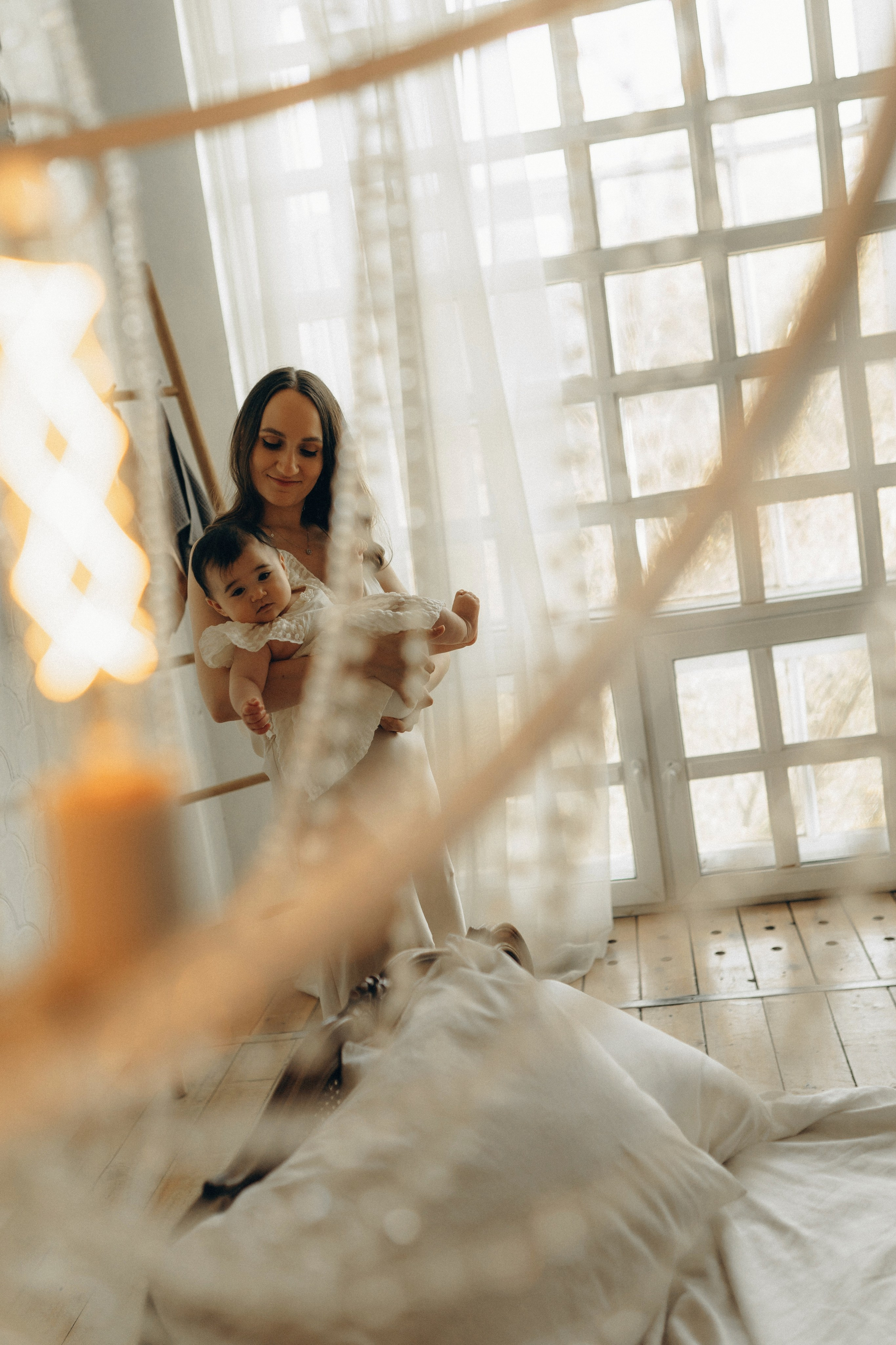 Малышка Нина и родители. Семейный lifestyle фотограф в Москве Рената Рафикова