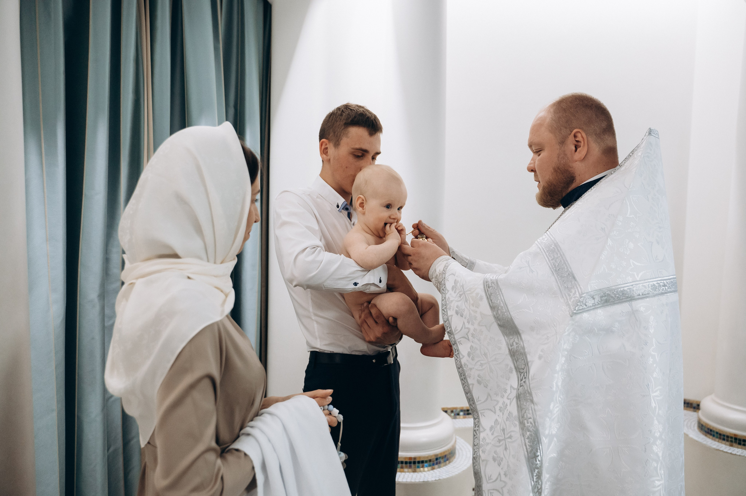 Крещение Макара. Семейный фотограф в Минске Дарья Дреко