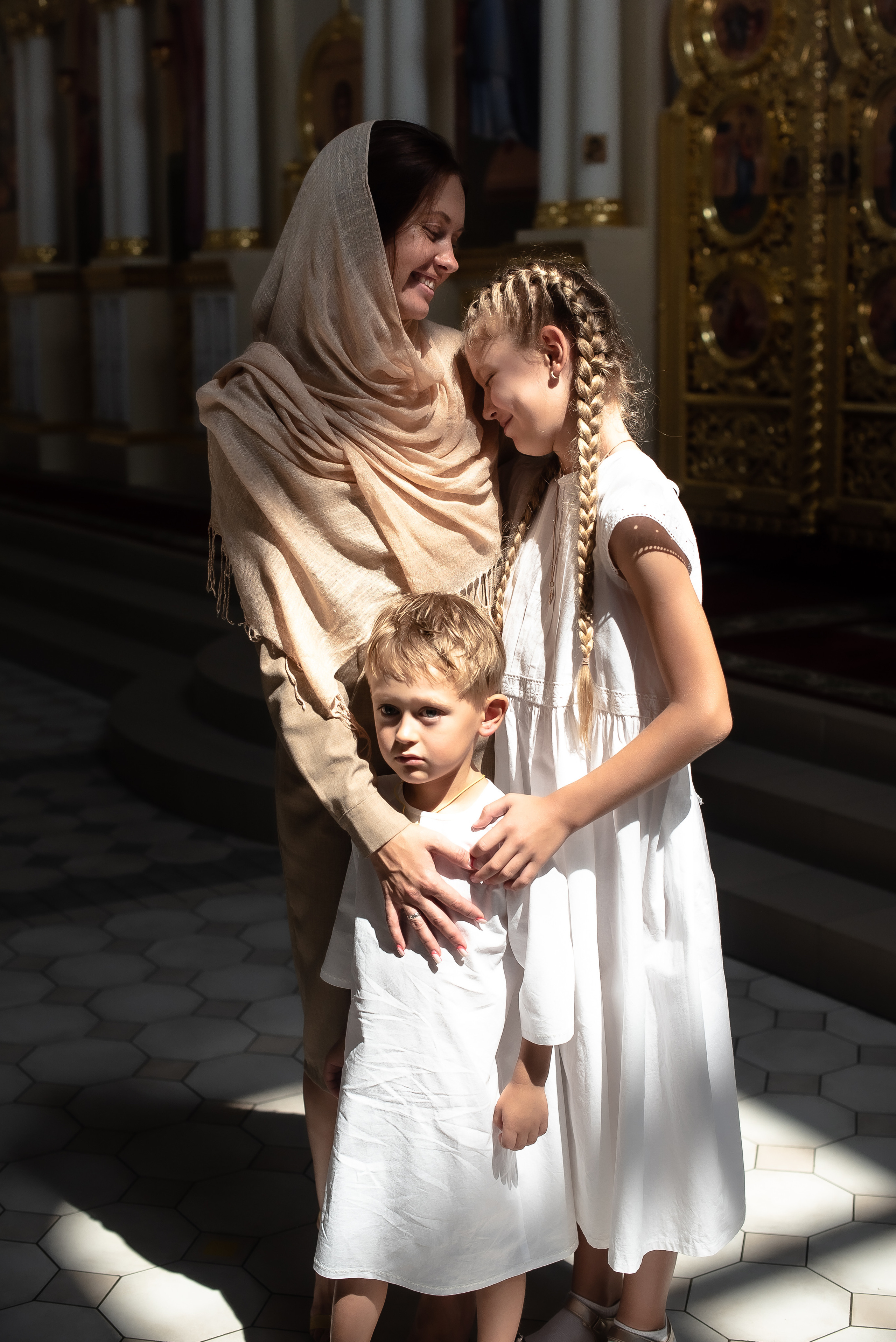 Крещение Юли и Вадима. Фотограф Таинства Крещения в Саратове Ильченко Артем