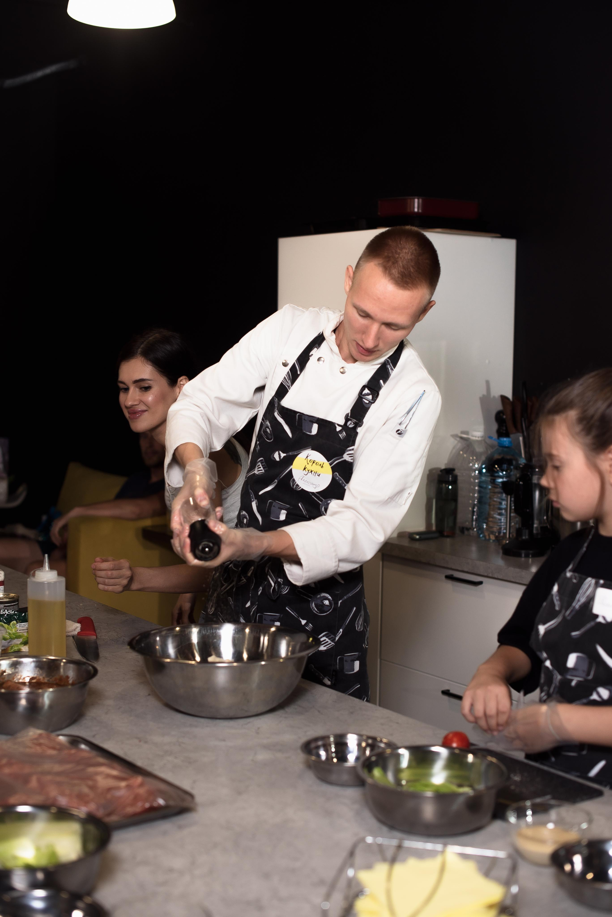 Мастер-класс «Король кухни». Фотограф Таинства Крещения в Саратове Ильченко Артем