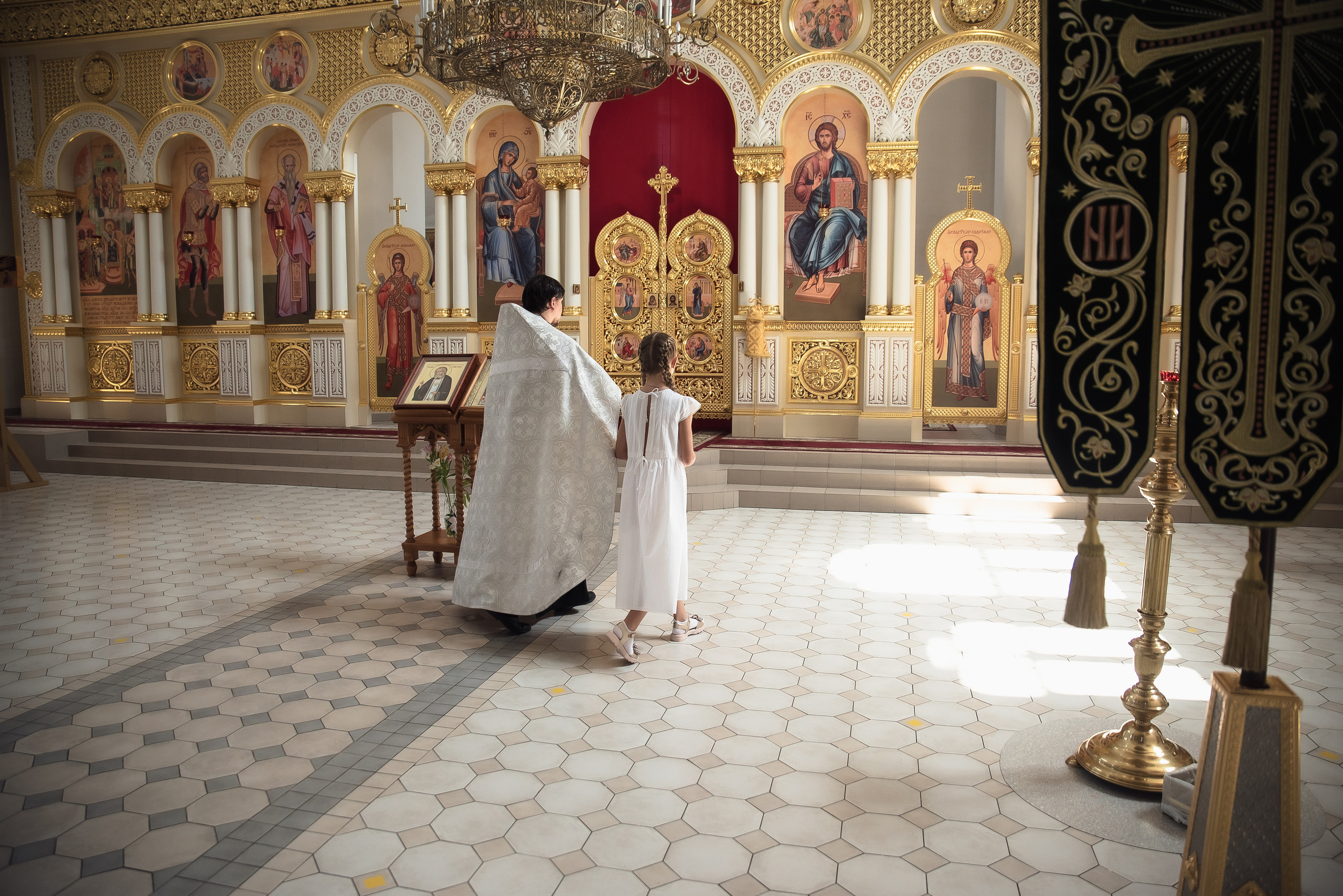Крещение Юли и Вадима. Фотограф Таинства Крещения в Саратове Ильченко Артем