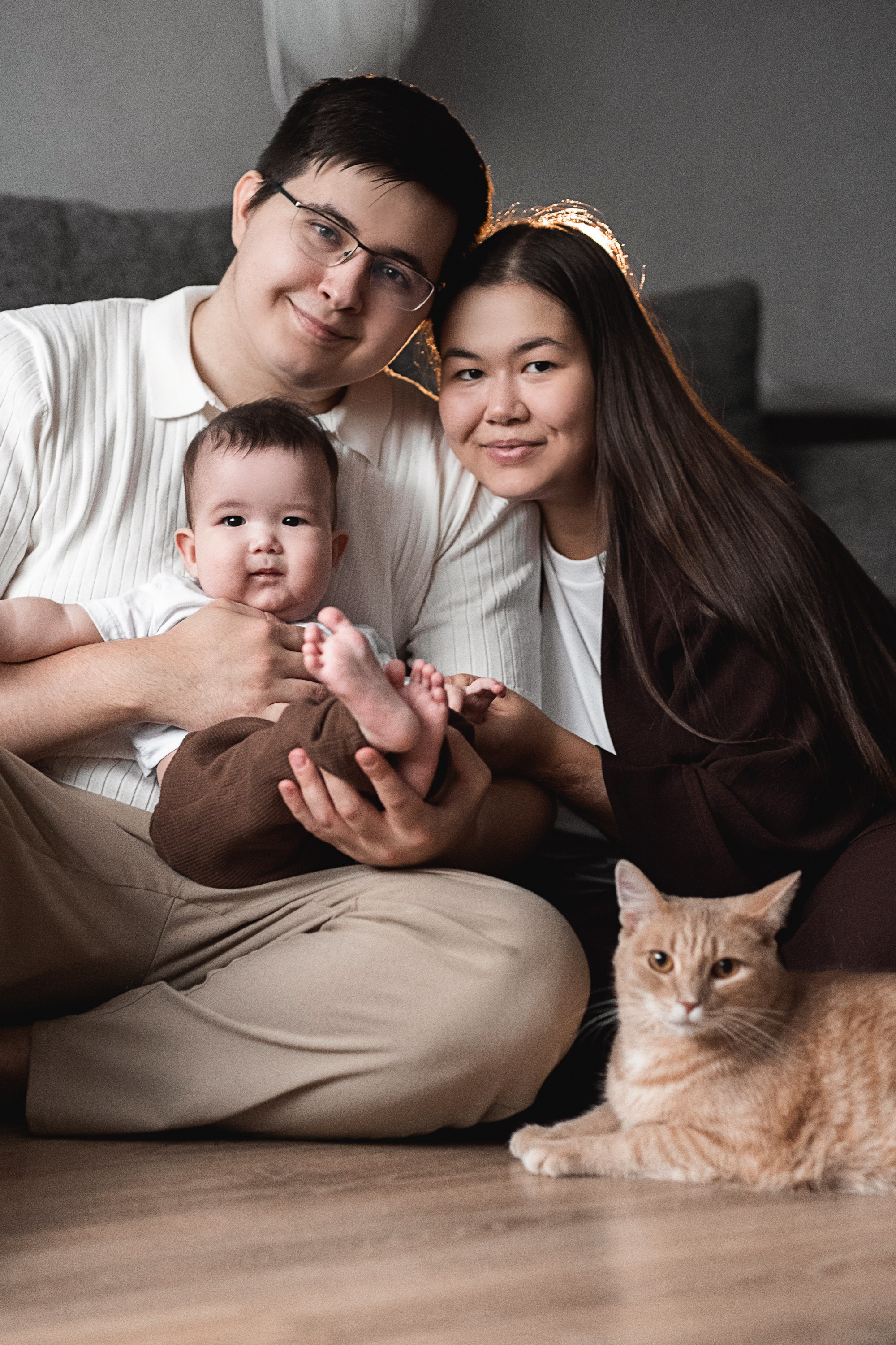 Дмитрий, Алла и малыш Рома. Свадебный и семейный фотограф в Тюмени Екатерина Дубровина