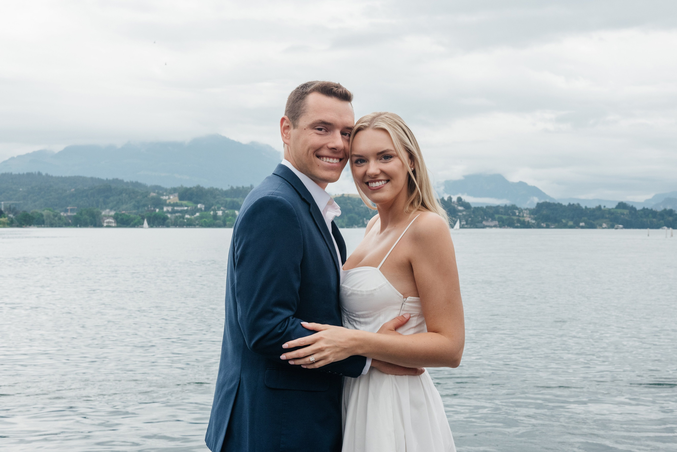 Rachel & Sky (Lucerne). Photographer in Interlaken area