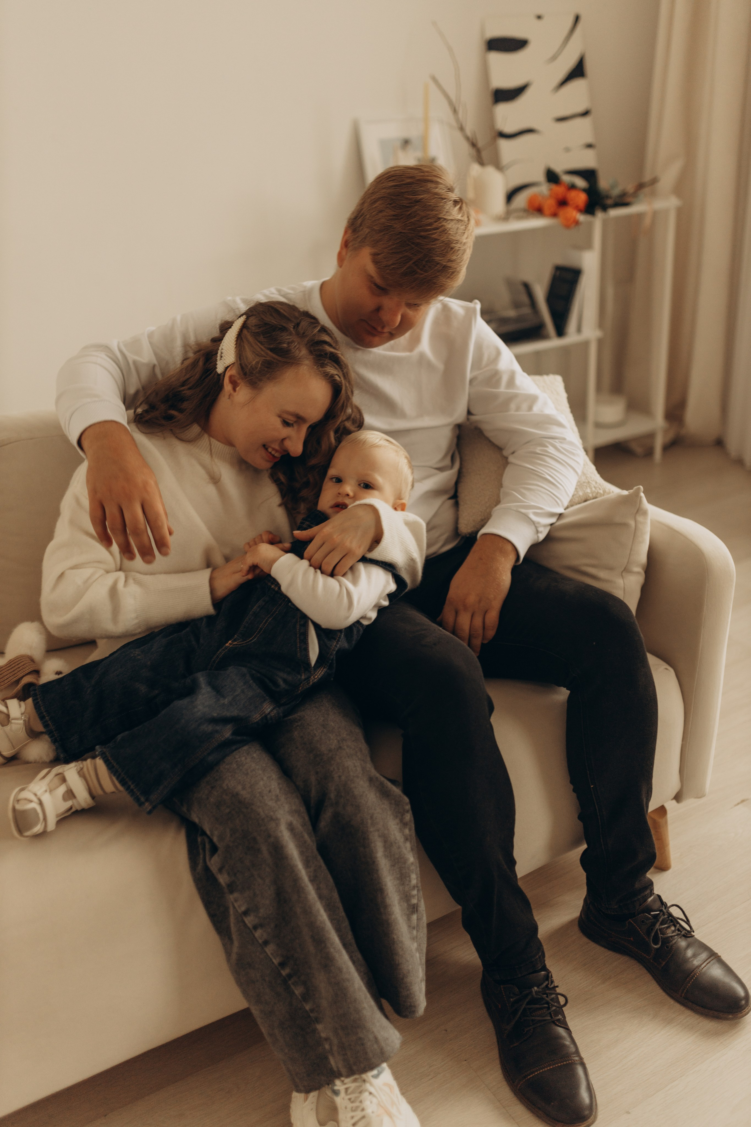 Фотосессия дружная семья. Съёмка в студии. Фотограф в Ставрополе Svetlana Matveeva