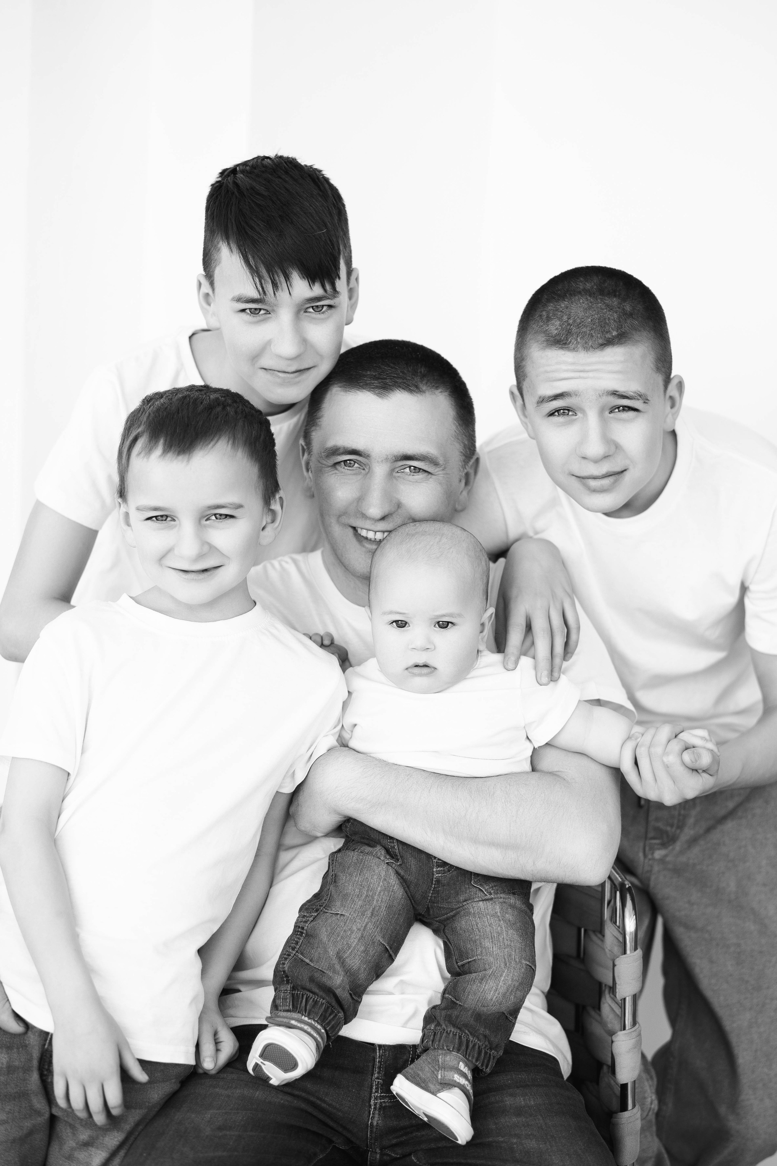 Александр, Екатерина, Степан, Семен, Вова и Вася. Семейный фотограф в Екатеринбурге и Красноуфимске Евгения Лягаева