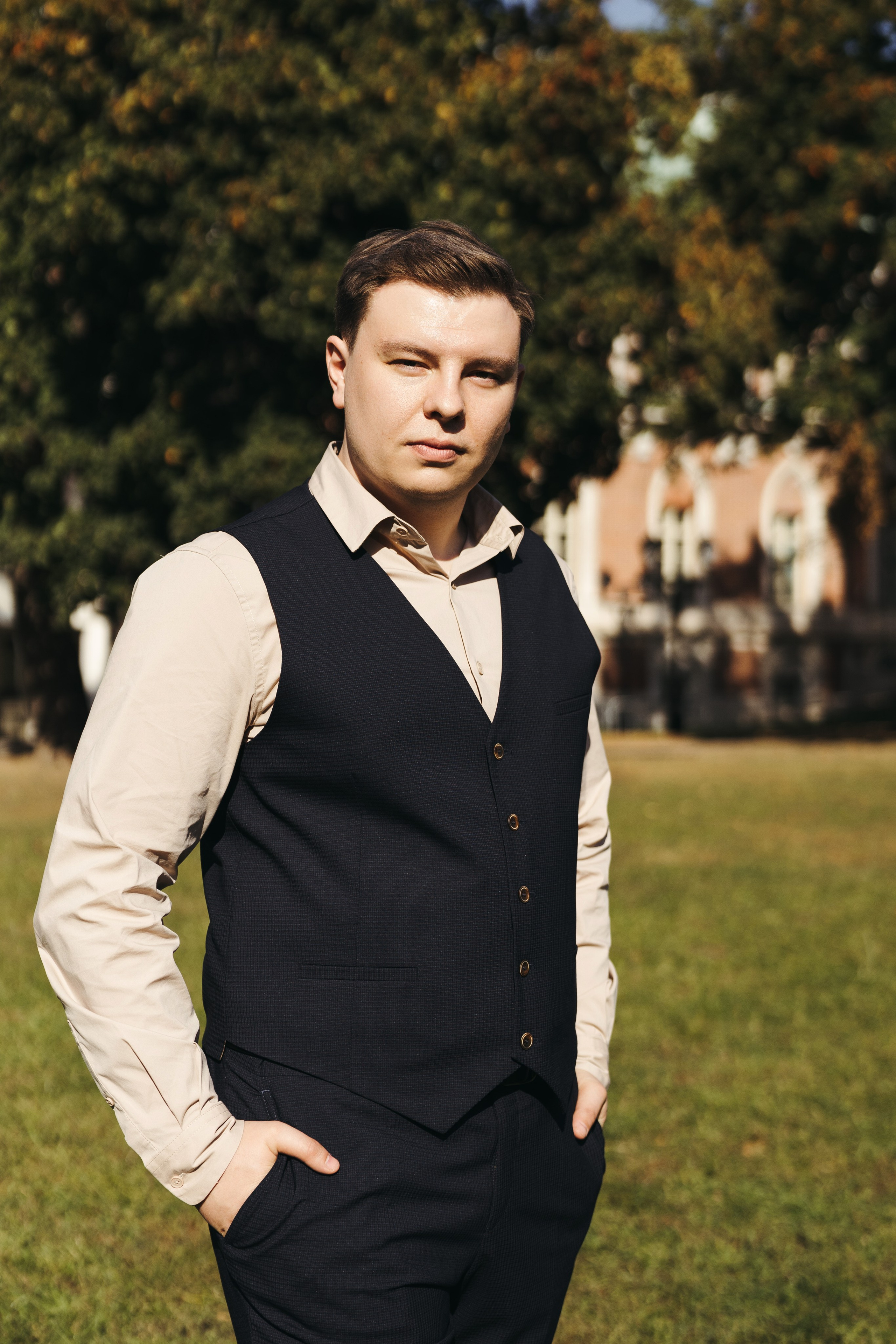 Свадебная фотосессия в парке Царицыно, Банкет в ресторане Пантеон. Свадебный фотограф Москва Анастасия Храмова