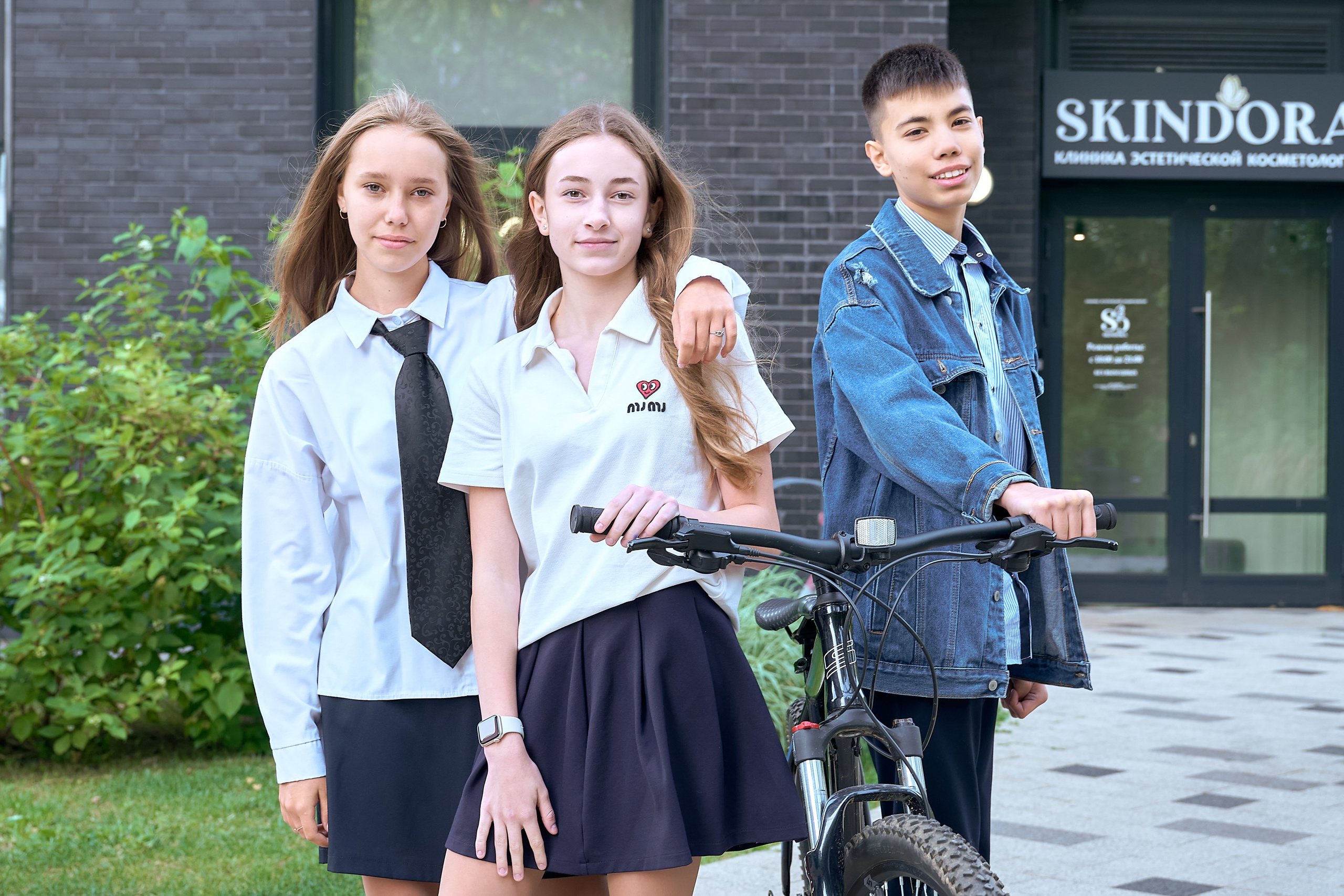 8А в сентябре (Гимназия 13, Одинцово). Школьный и семейный фотограф, Одинцово