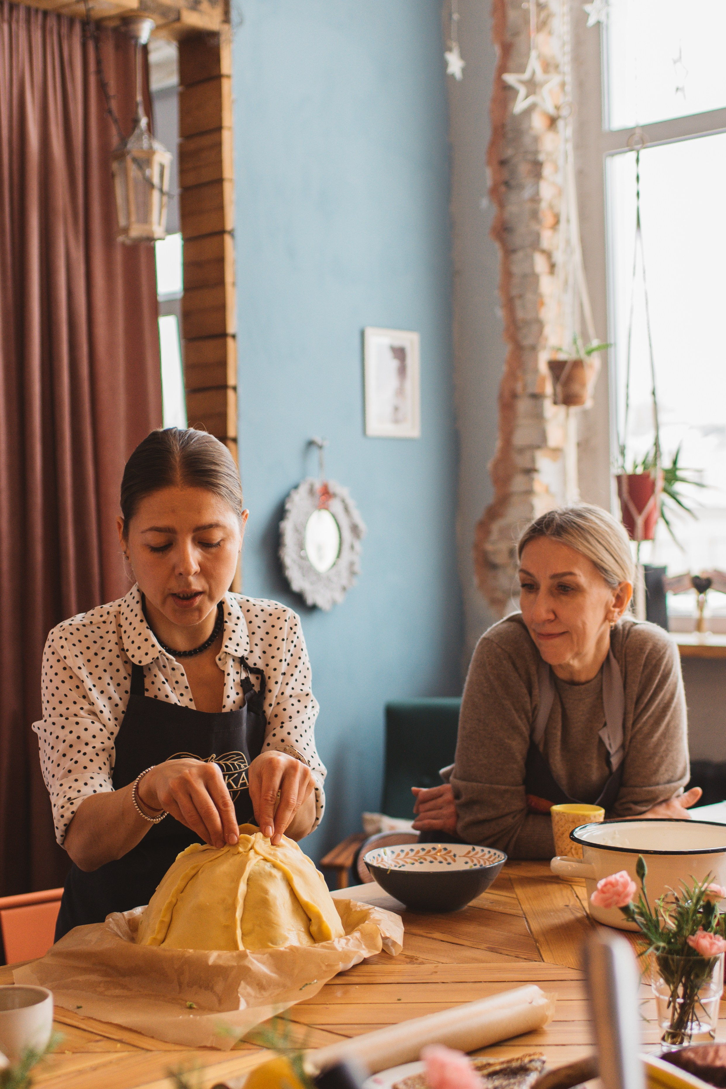 Простраство Тепло. Блинный день. Сайт портфолио