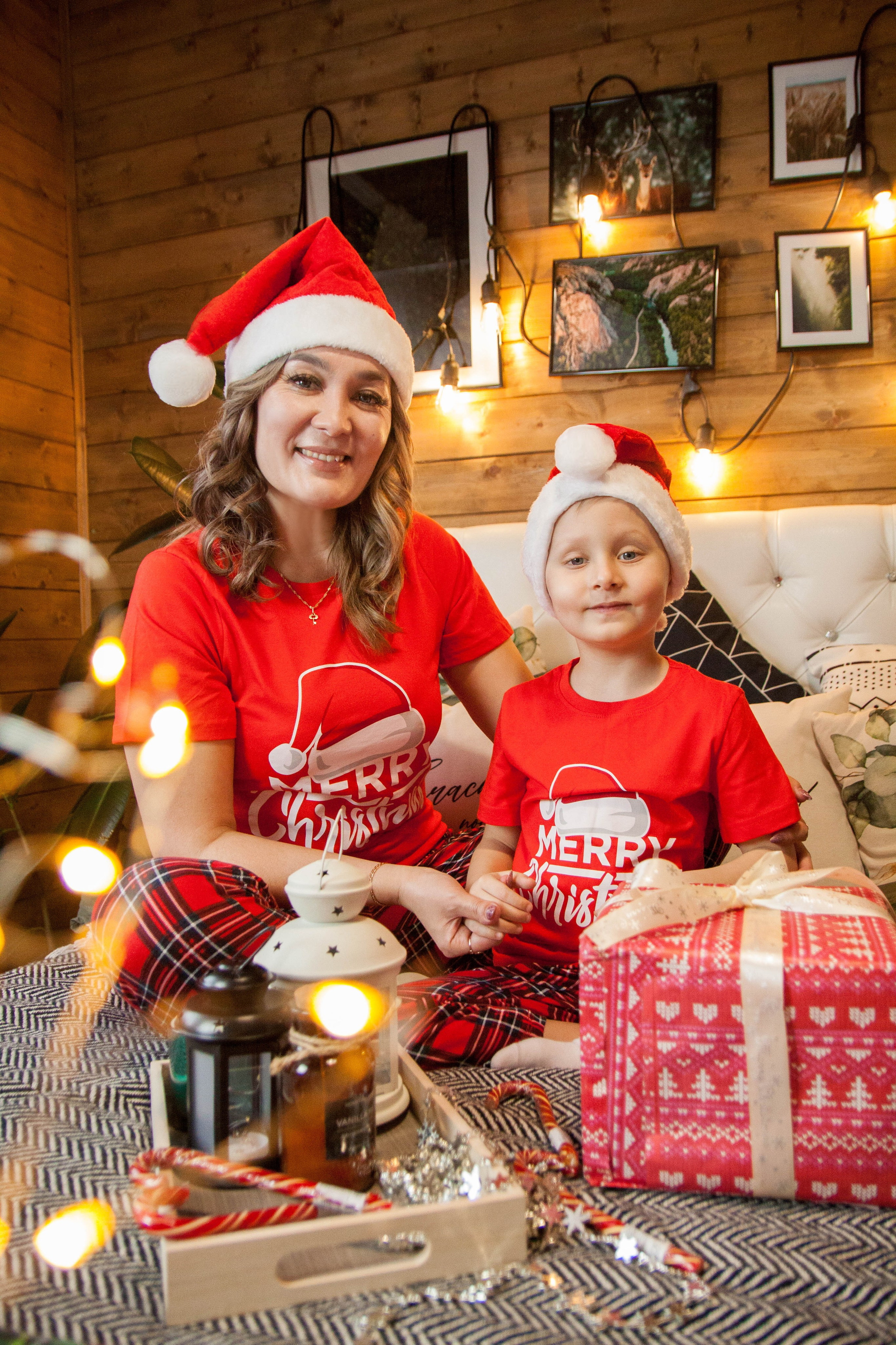 Новогодняя фотосессия «Регина и динамик». Свадебный фотограф