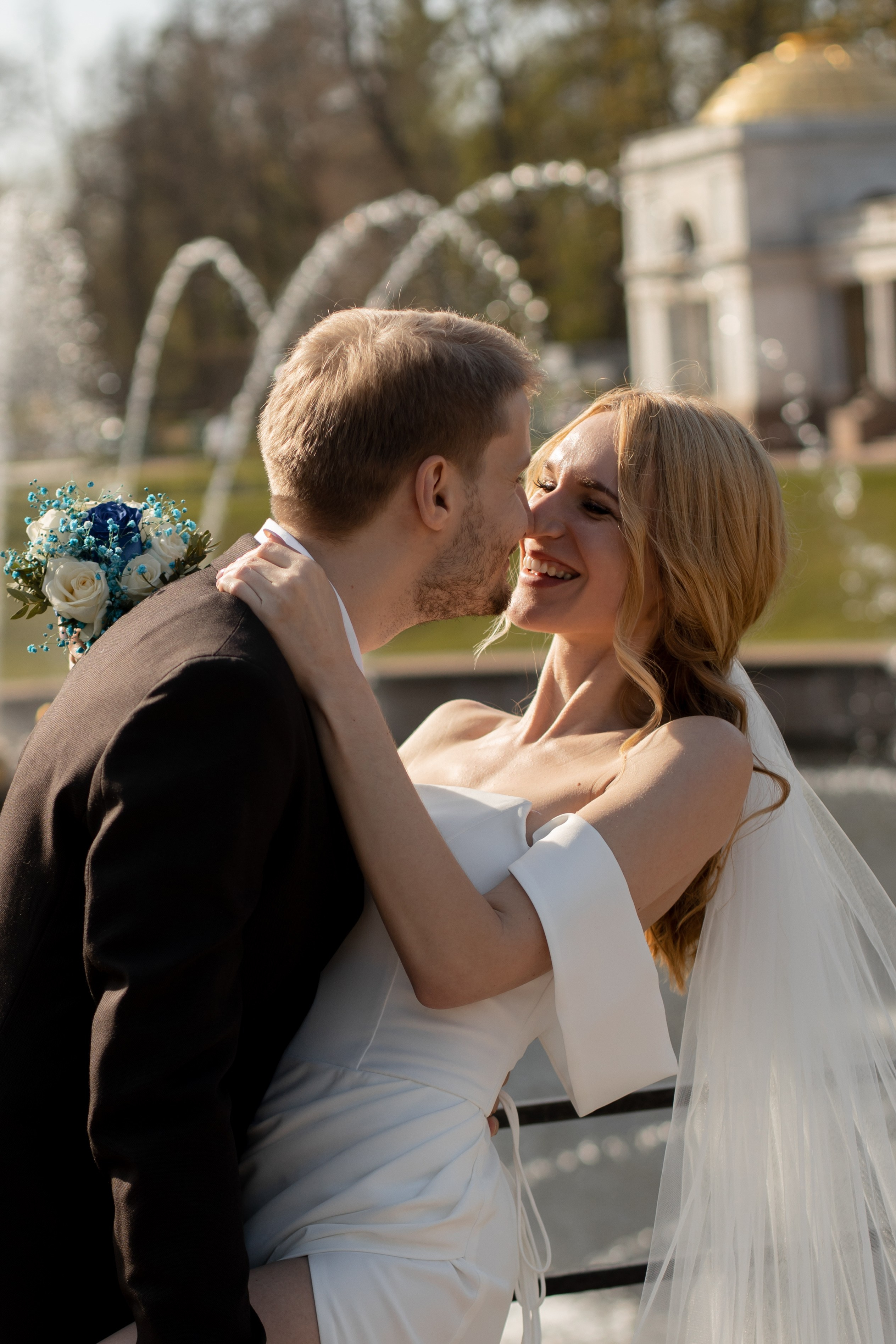 Петергоф / ЗАГС + прогулка. Свадебный и семейный фотограф в Москве Диана Левченко