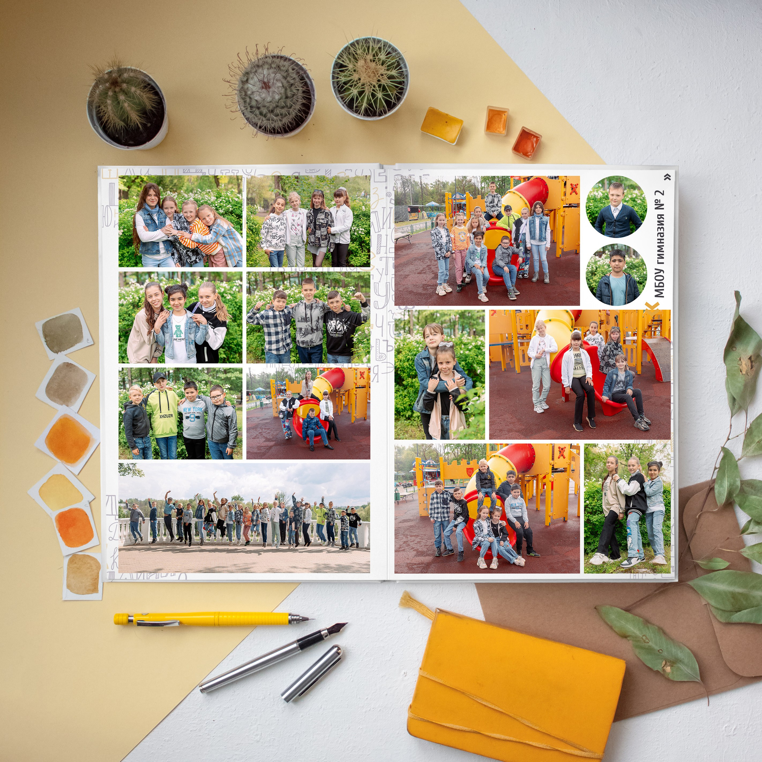 Выпускной альбом «Дайте 4» для начальной школы. REPEYBOOK | Выпускные альбомы для детского сада и класса