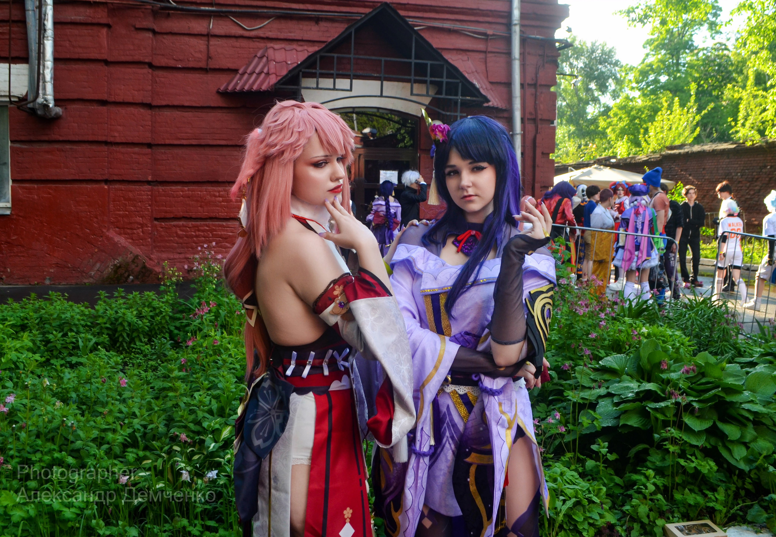 Фотосессия на фестивале косплея Never Party 3.0 в Москва