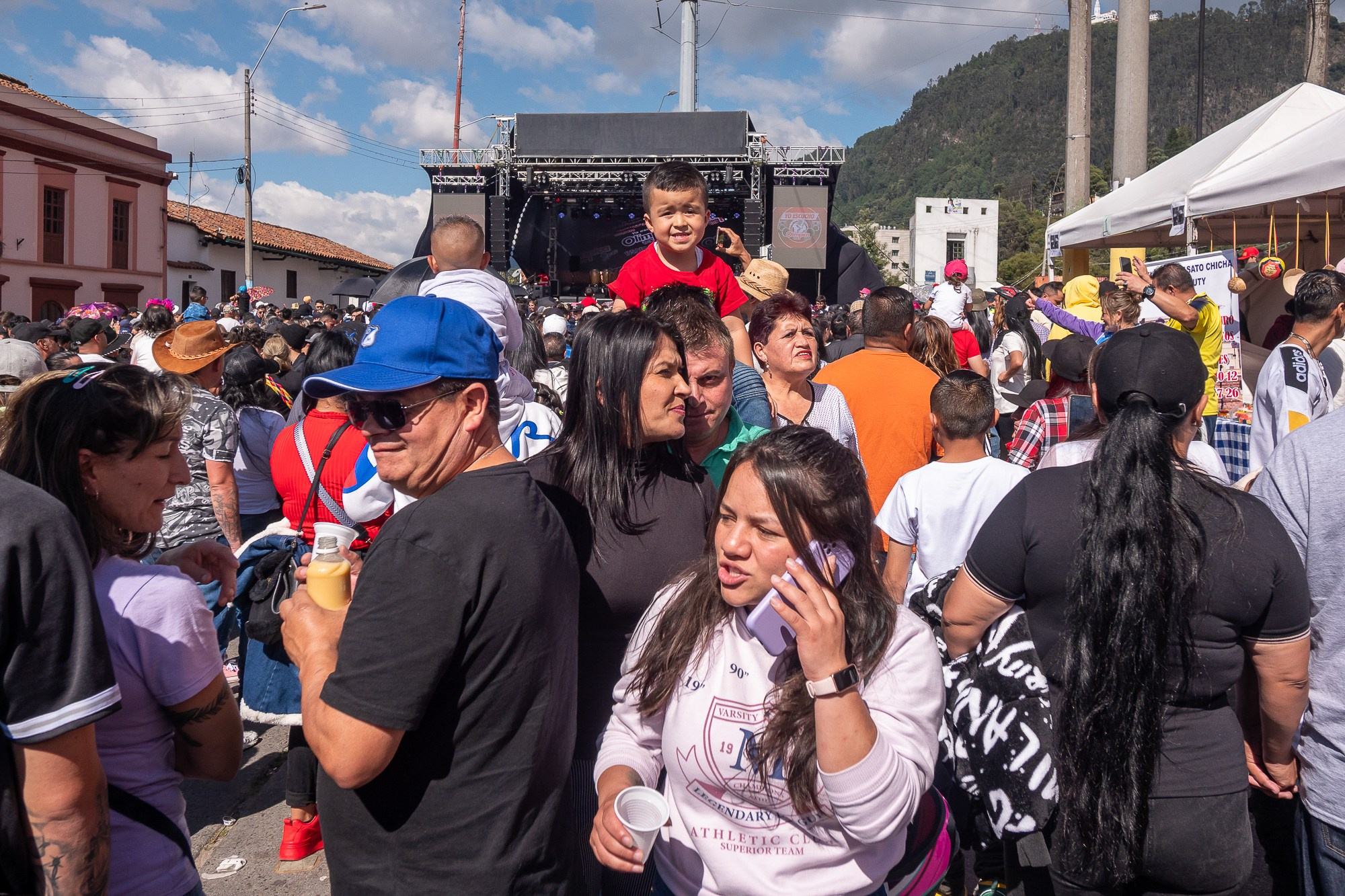 Богота, столица Колумбии. Bogotá, the capital of Colombia. Фотограф Алексей Скоробогатько