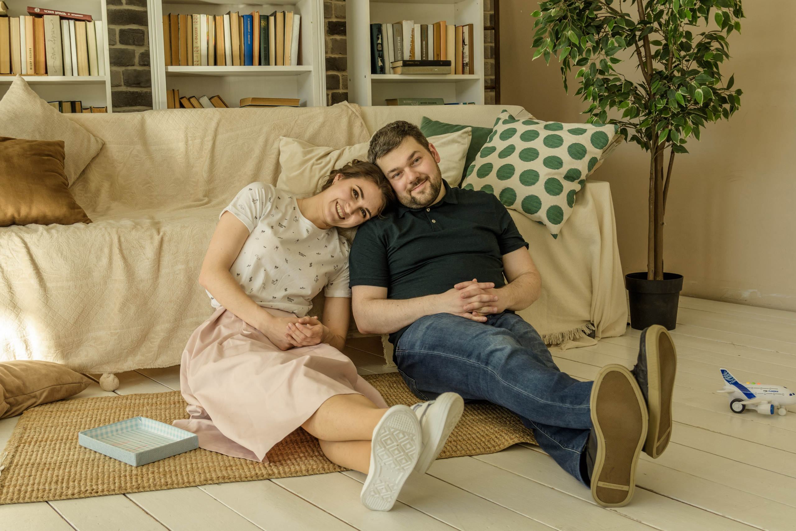 Семейные студийные фотосессии. Семейный и индивидуальный фотограф Life style в Санкт-Петербурге Мария