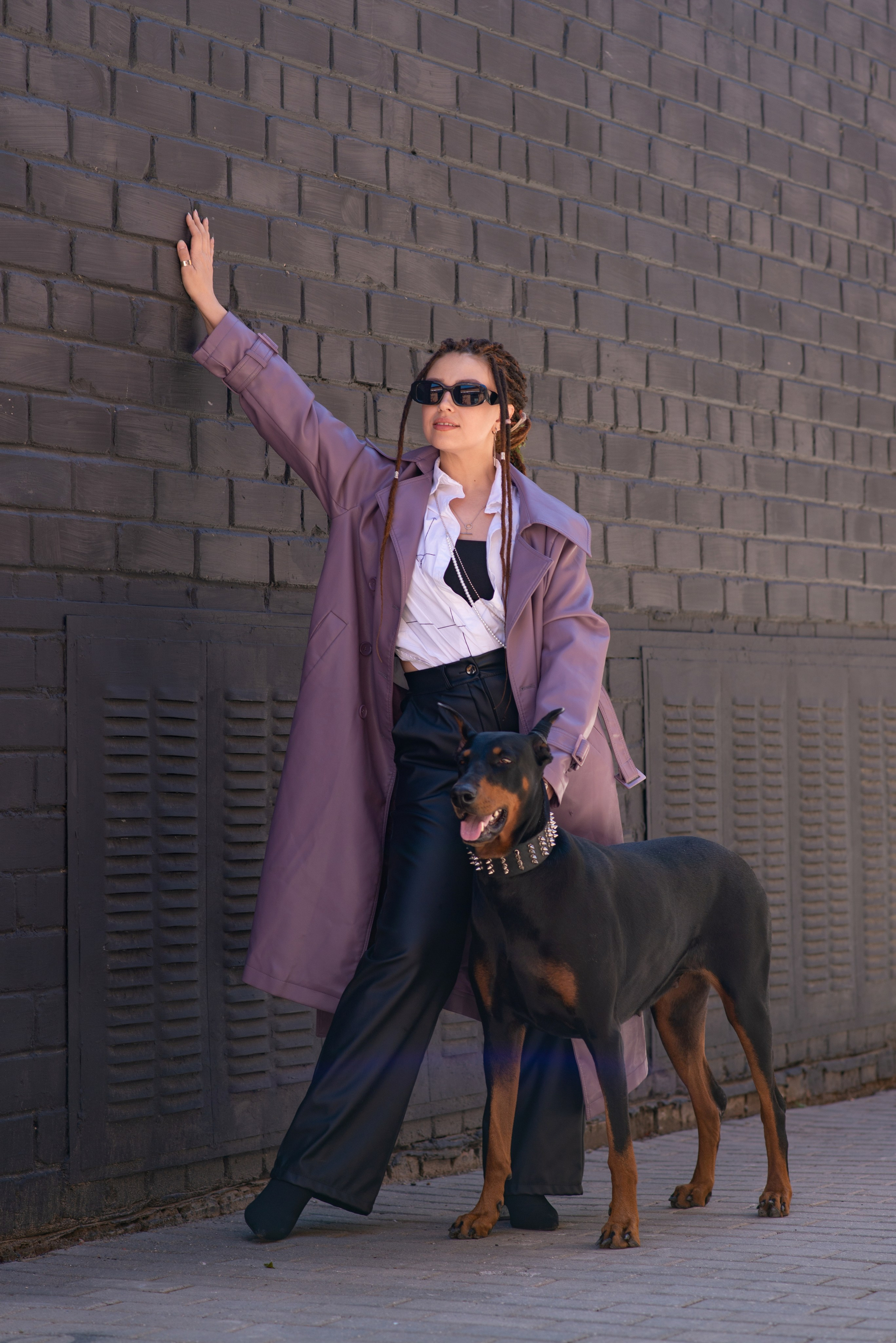 Уличная Фотопроект «Доберман». Фотограф Софья Власенко | Вологда