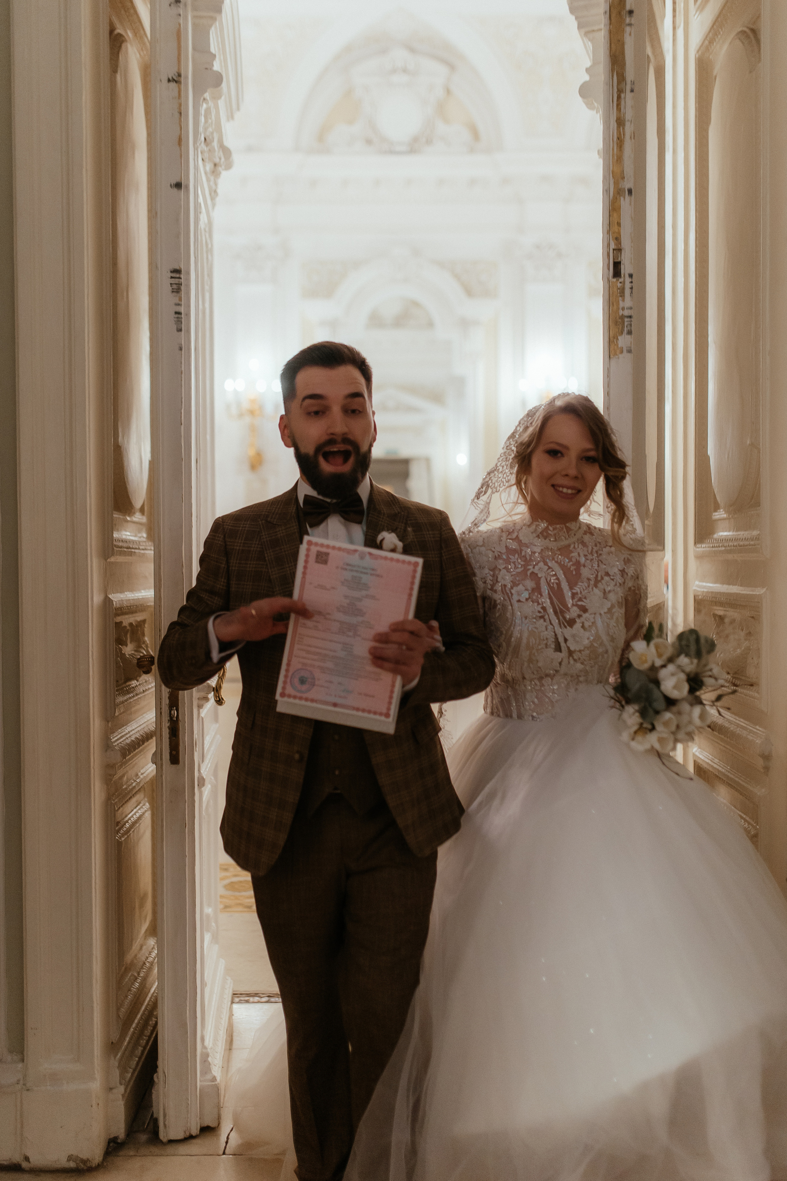 Wedding «Marriage registration». Свадебные фотограф и видеограф Наталья и Анатолий Новиковы СПб
