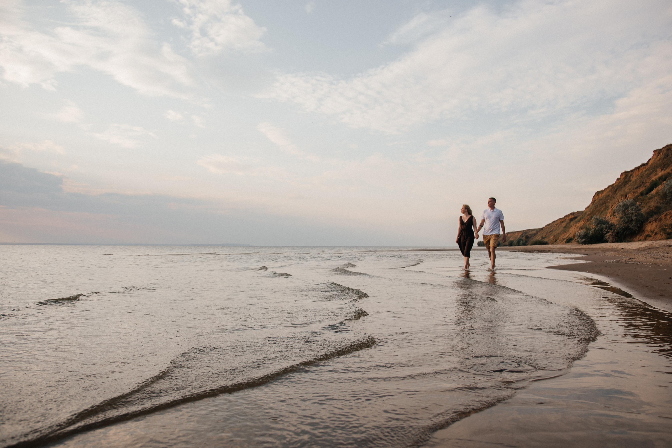 Love story «Sunset on the beach». Свадебные фотограф и видеограф Наталья и Анатолий Новиковы СПб