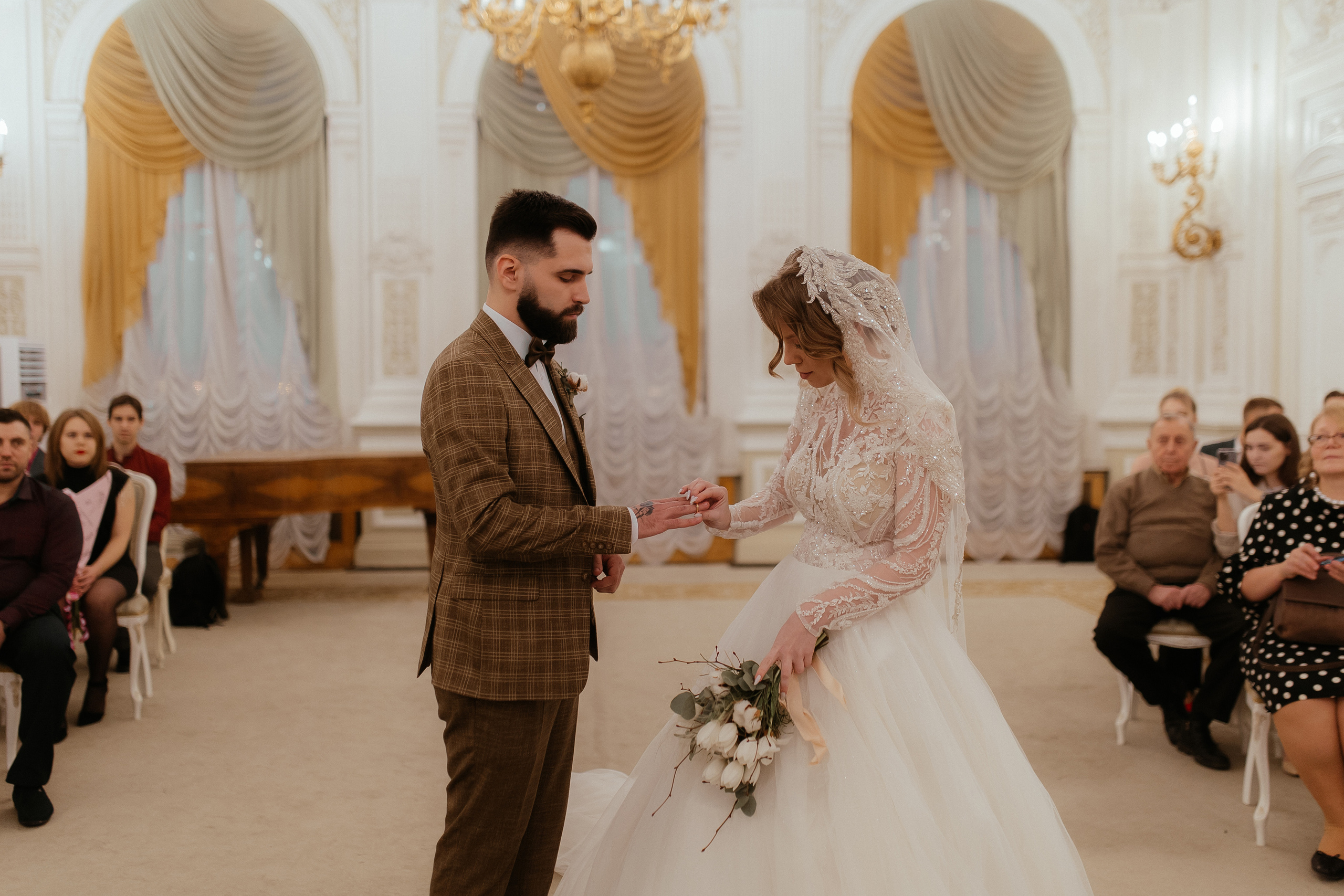 Wedding «Marriage registration». Свадебные фотограф и видеограф Наталья и Анатолий Новиковы СПб