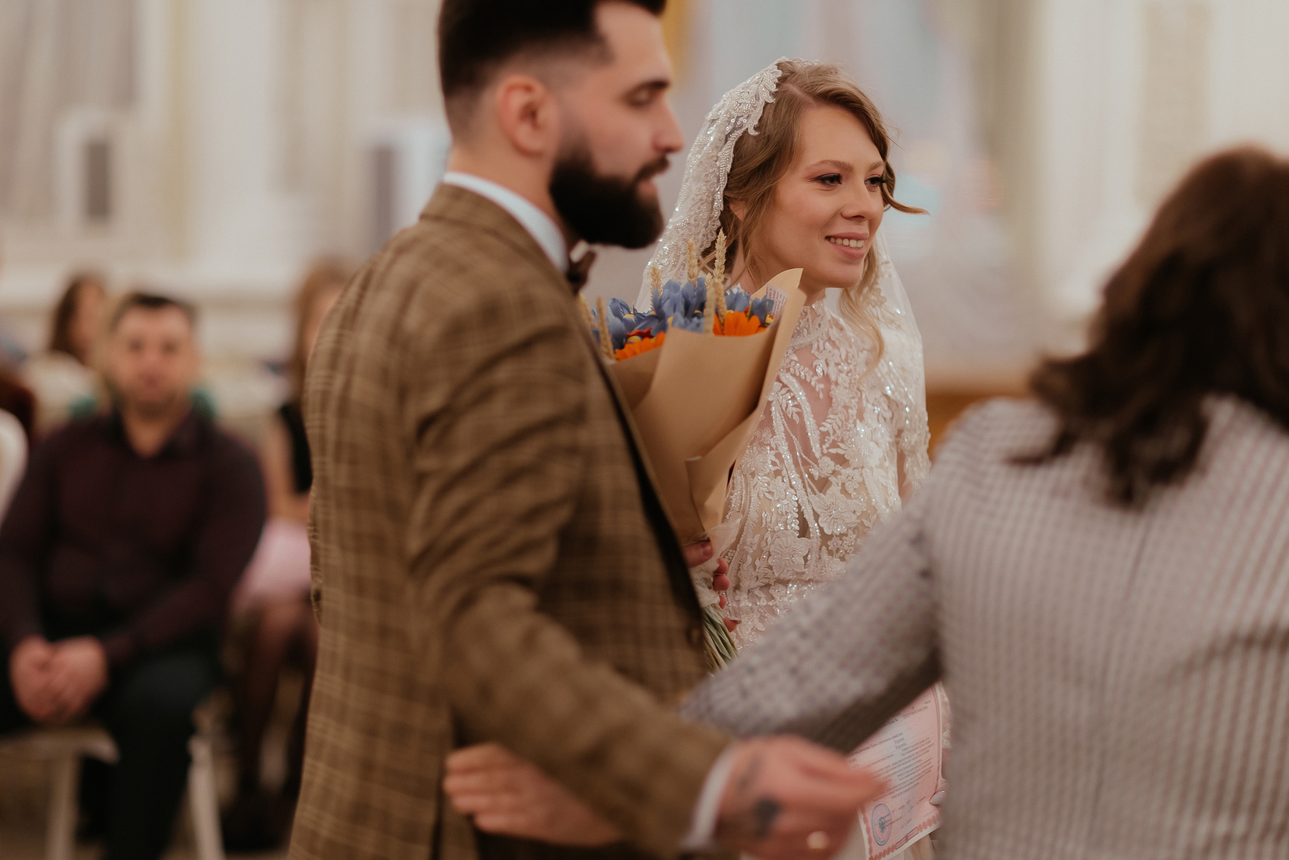 Wedding «Marriage registration». Свадебные фотограф и видеограф Наталья и Анатолий Новиковы СПб