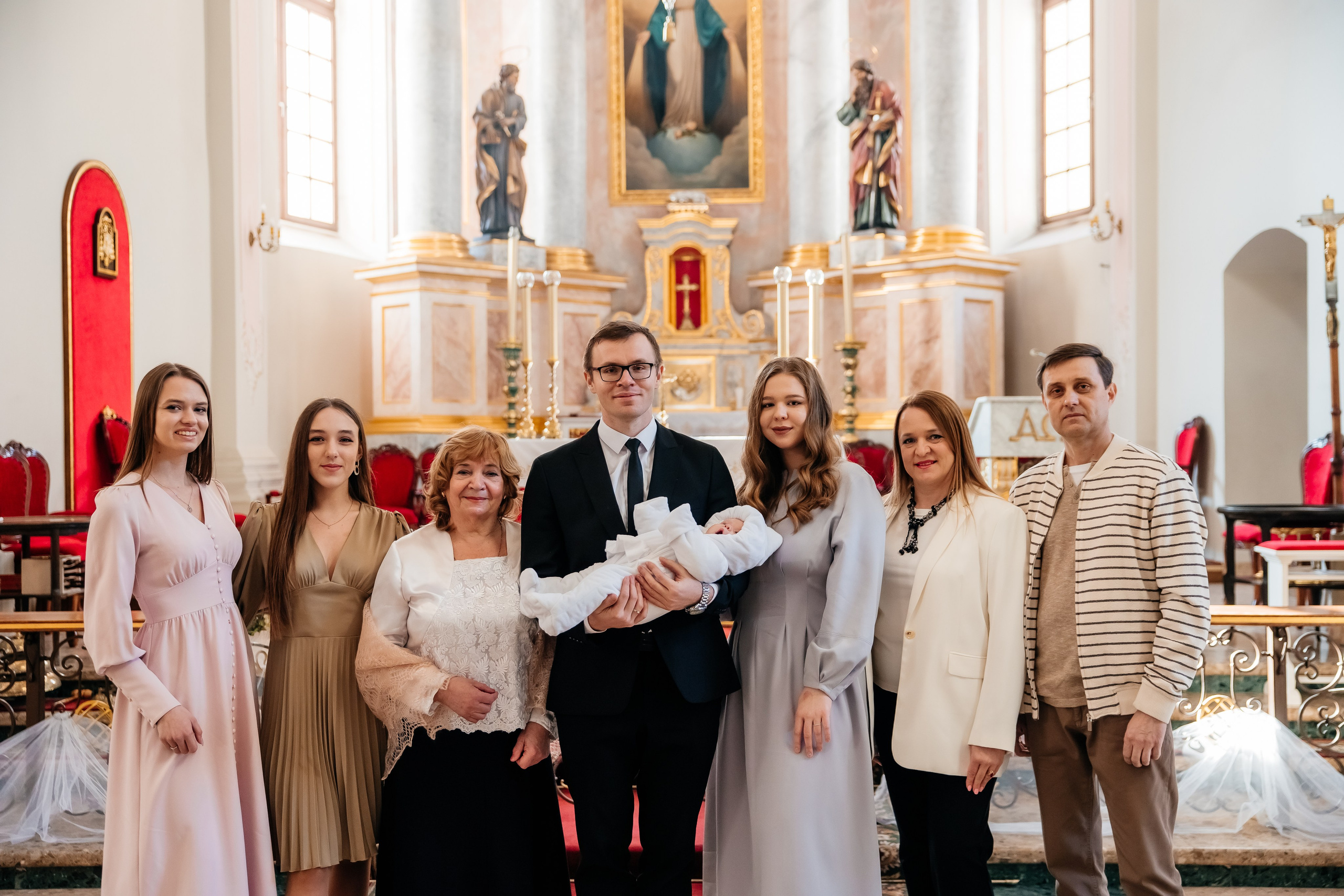 Крещение Софии. Архикафедральный костел Имени Пресвятой Девы Марии. Фотограф ВИКА МЕДУЗА