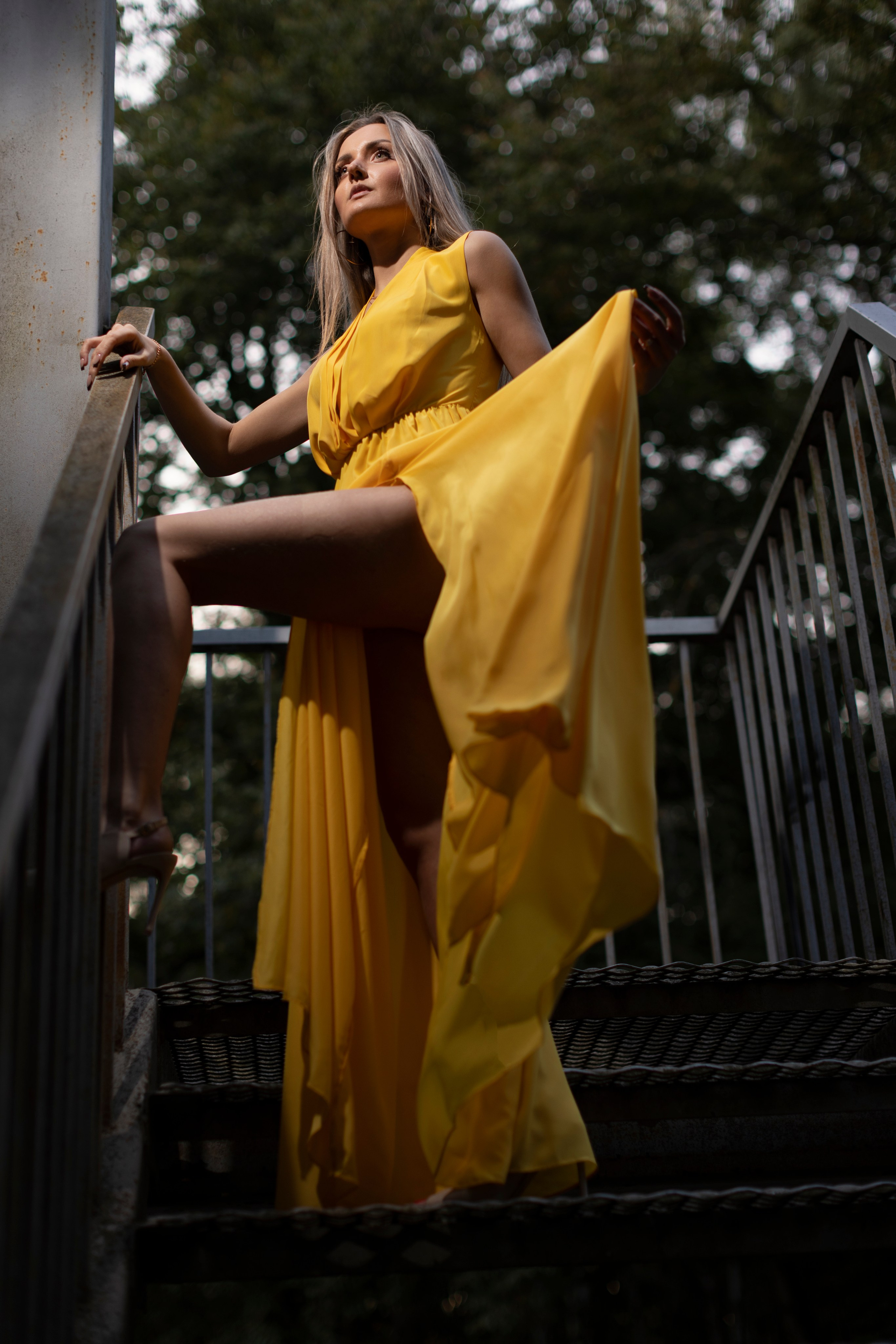 Оля и летний день, фотосессия девшки в центральном парке культуры и отдыха, г. Тула. Фотограф в Туле — Борисов Николай