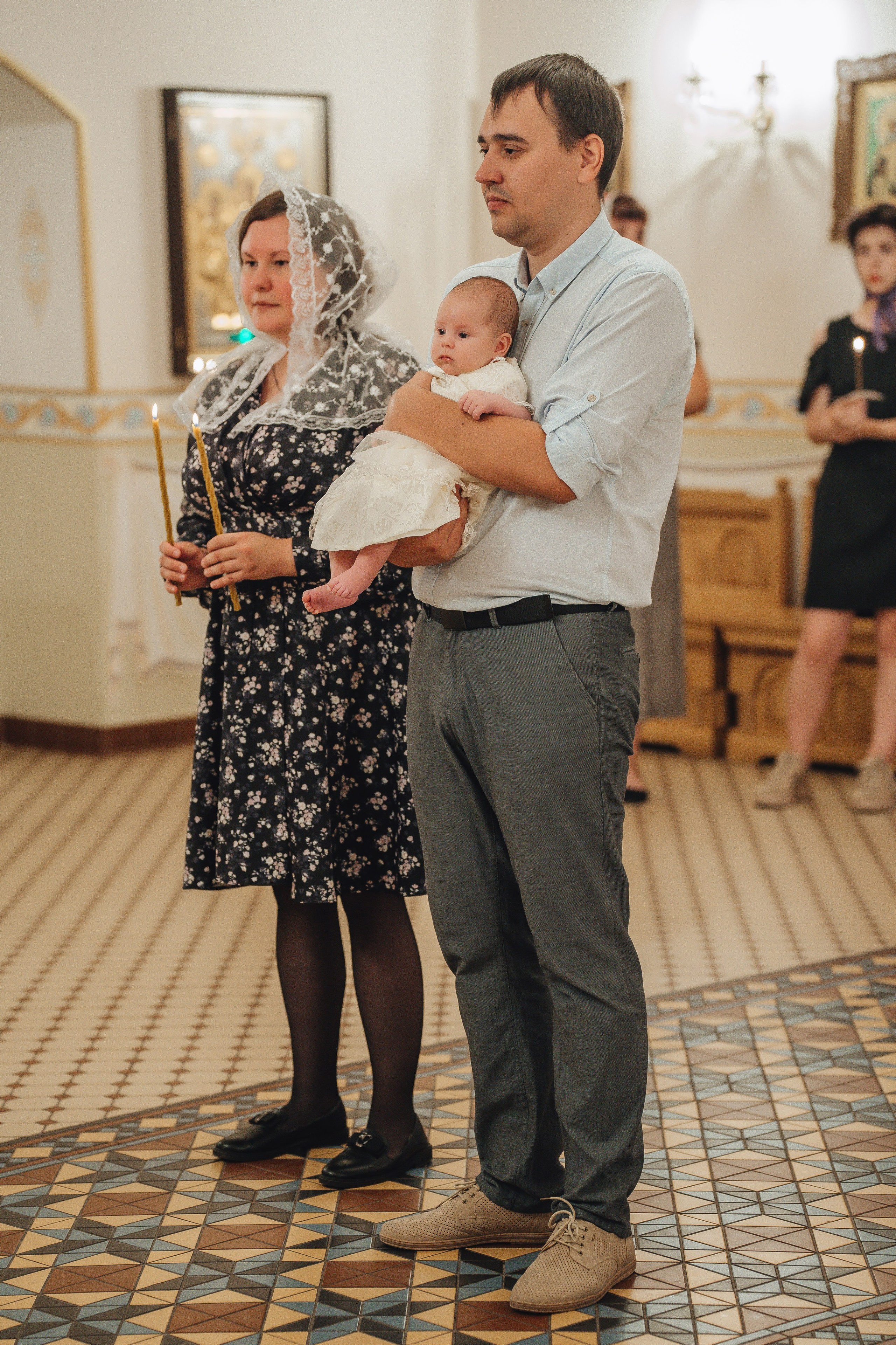 Крещение Ксении. Свадебный и семейный фотограф Пушкин Царское Село СПБ Питер Санкт-Петербург и Рязань Ольга Козлова