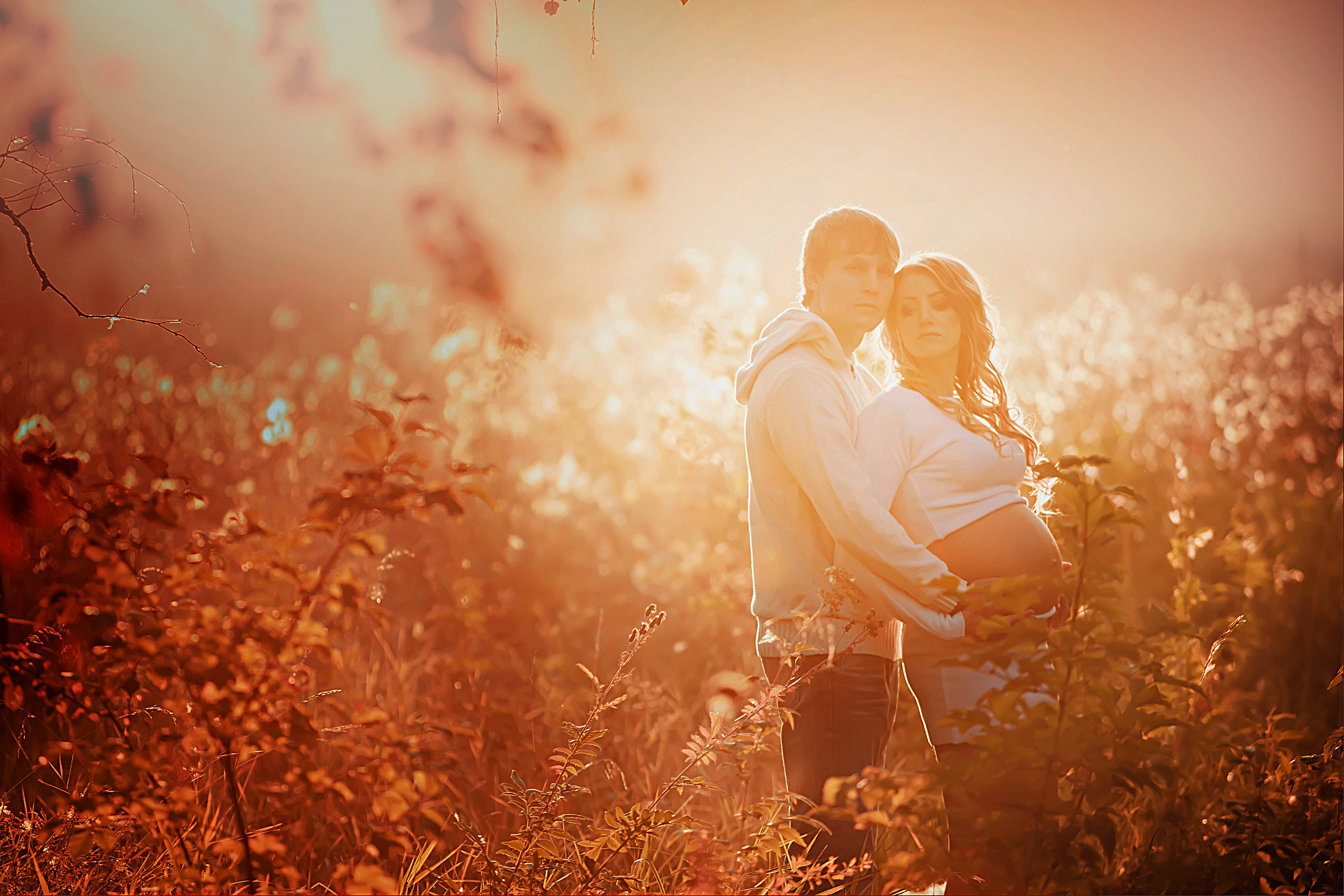 БЕРЕМЕННОСТЬ. ПРИРОДА. Люда&Максим. Фотограф в Москве Оксана Цехмистер