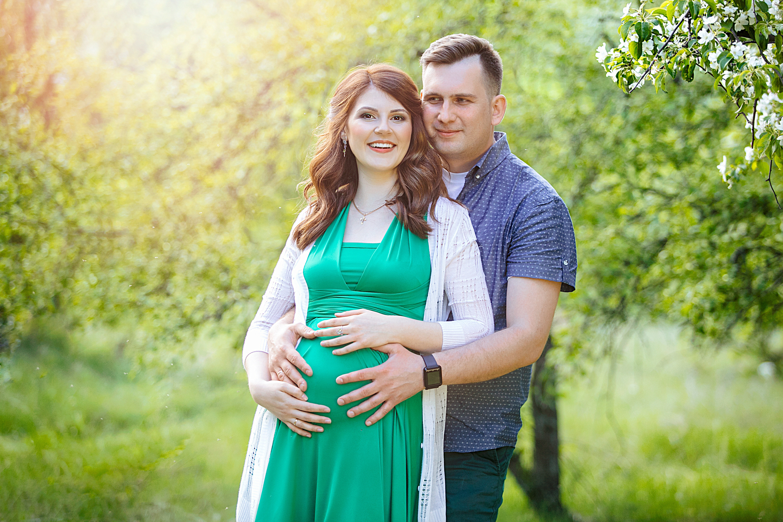 БЕРЕМЕННОСТЬ. ПРИРОДА. Руслан&Элина. Фотограф в Москве Оксана Цехмистер