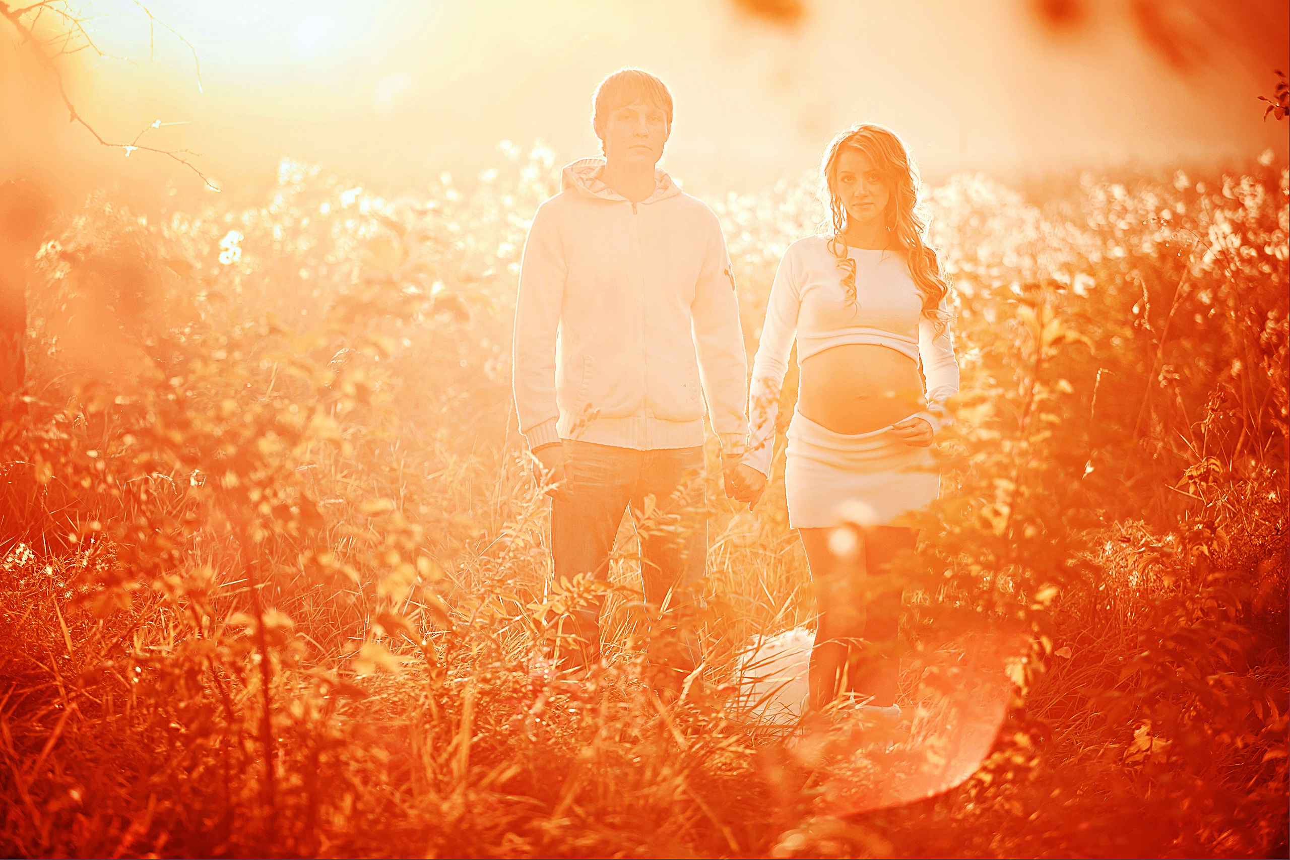 БЕРЕМЕННОСТЬ. ПРИРОДА. Люда&Максим. Фотограф в Москве Оксана Цехмистер