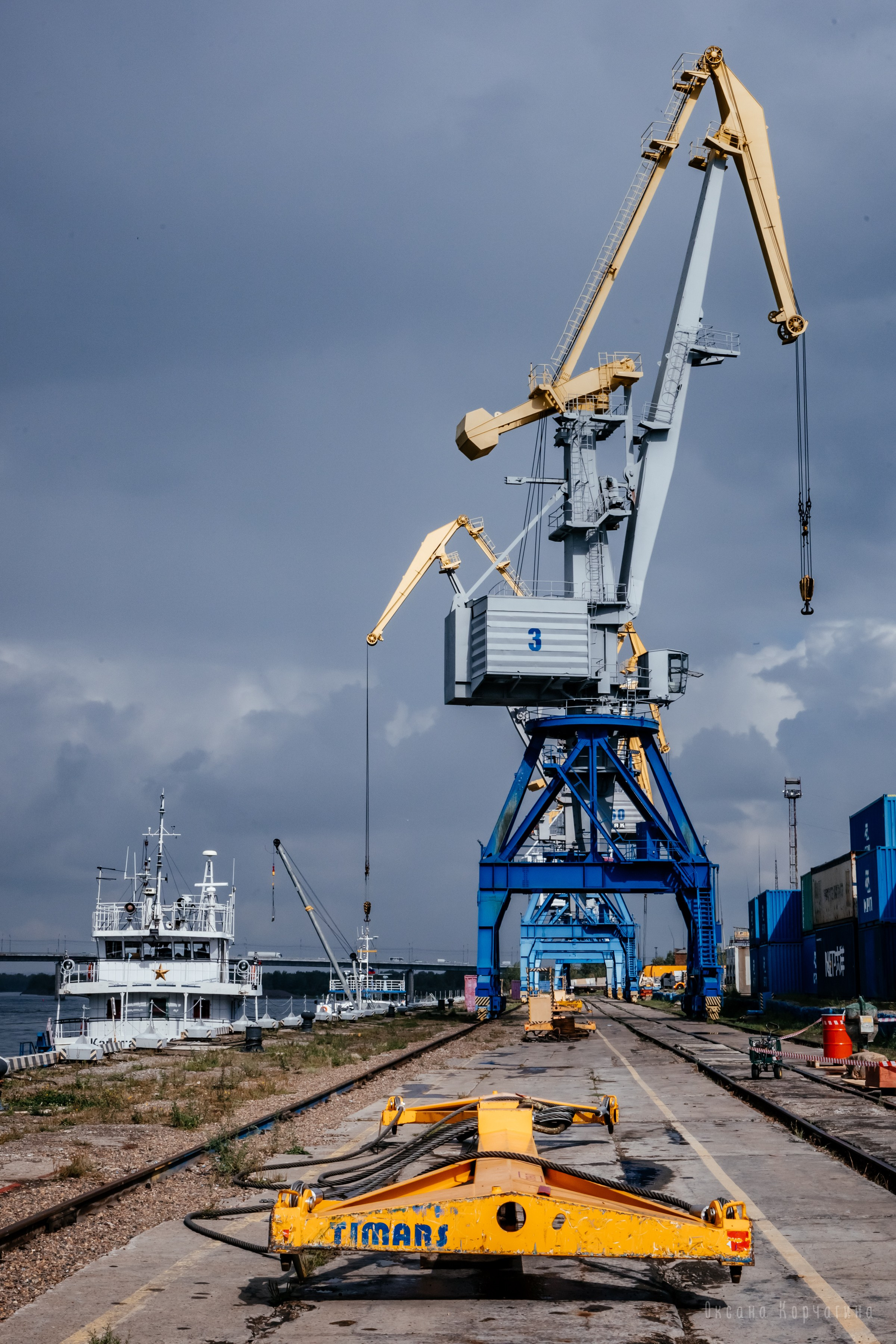 Речной порт. Фотограф в Красноярске Оксана Корчагина