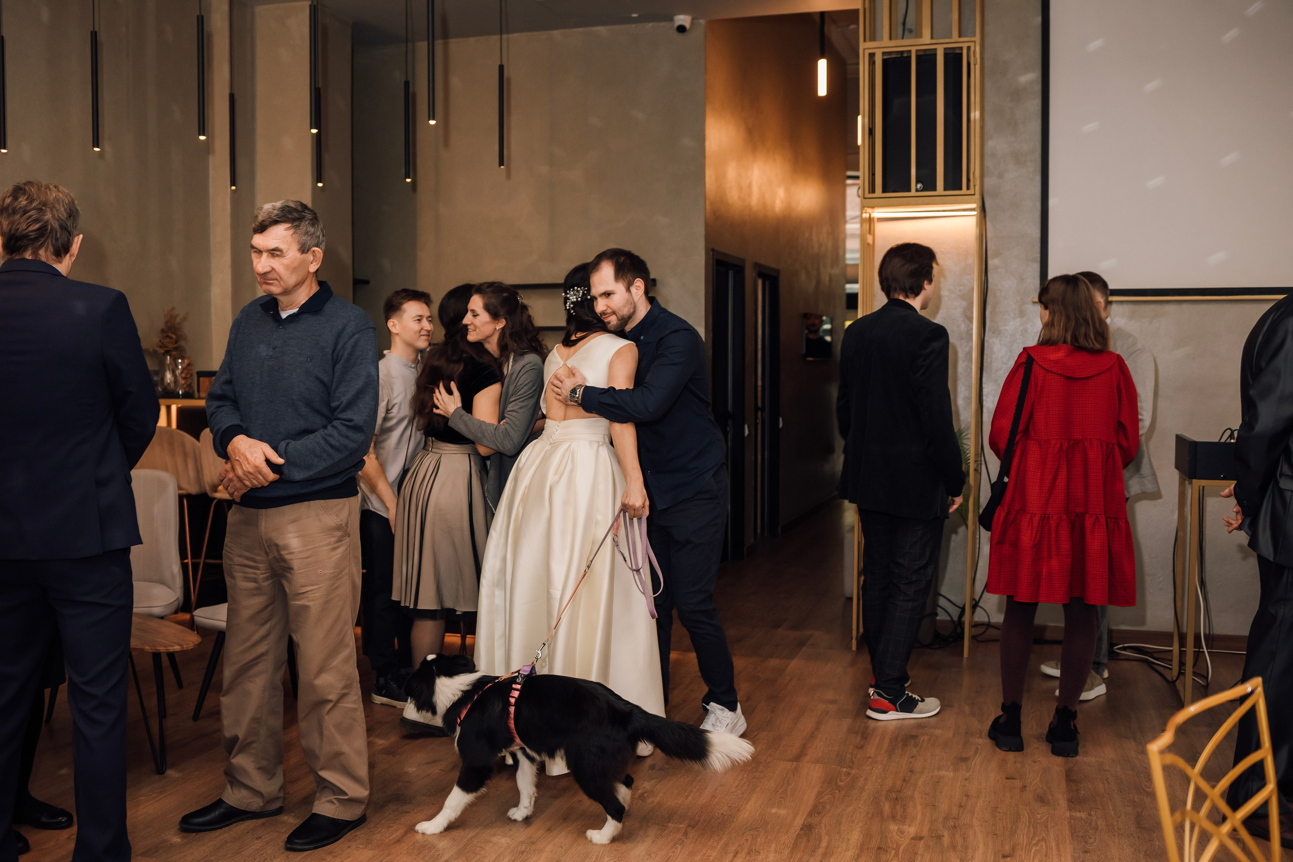 Таня и Миша. Свадьба в лофте. Свадебный и семейный фотограф в Москве Евгения Лисина