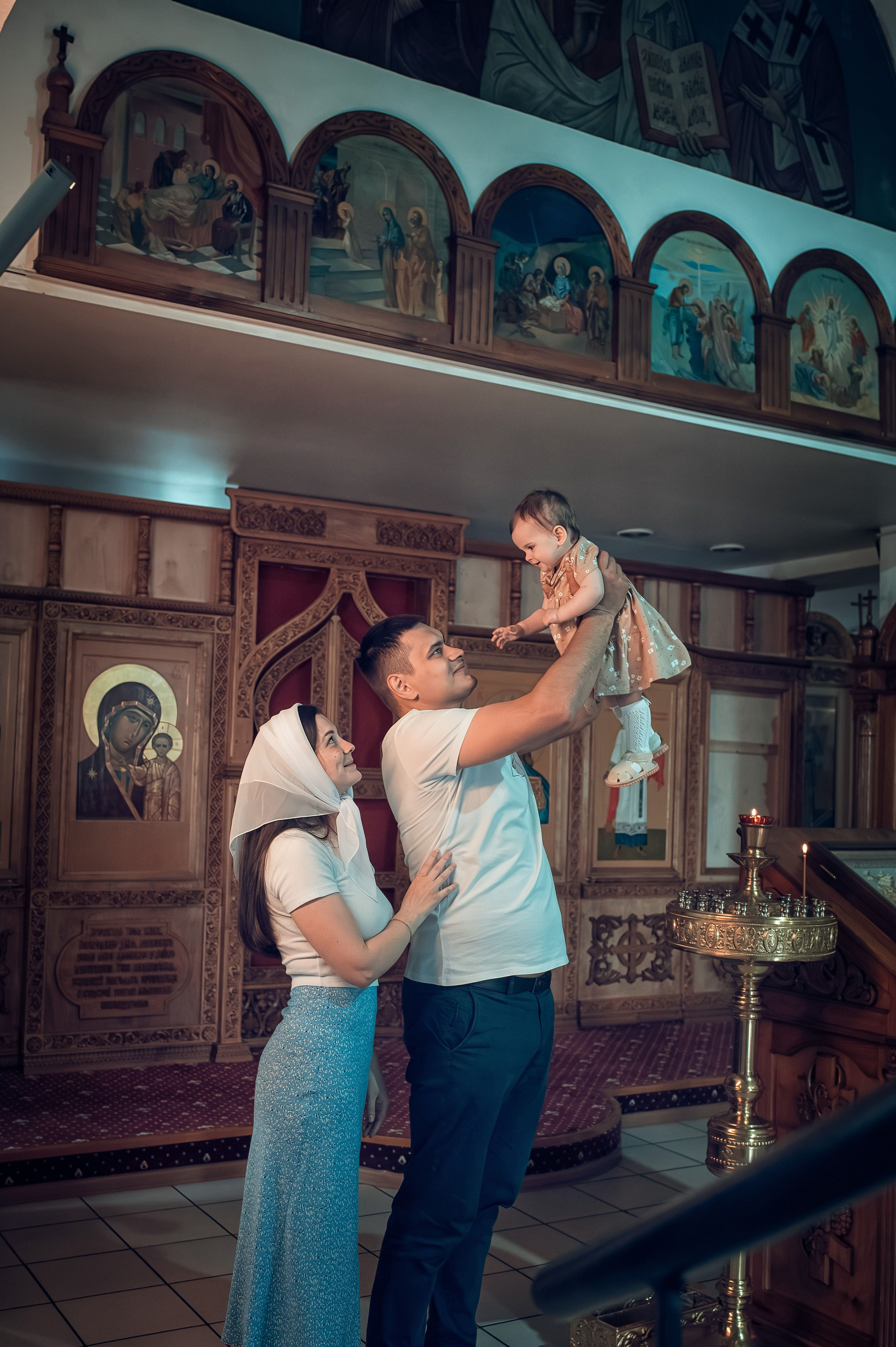 Фото крещения в Красноярске. Фотографы крещения/венчания  Красноярск Татьяна и Вячеслав Переваловы