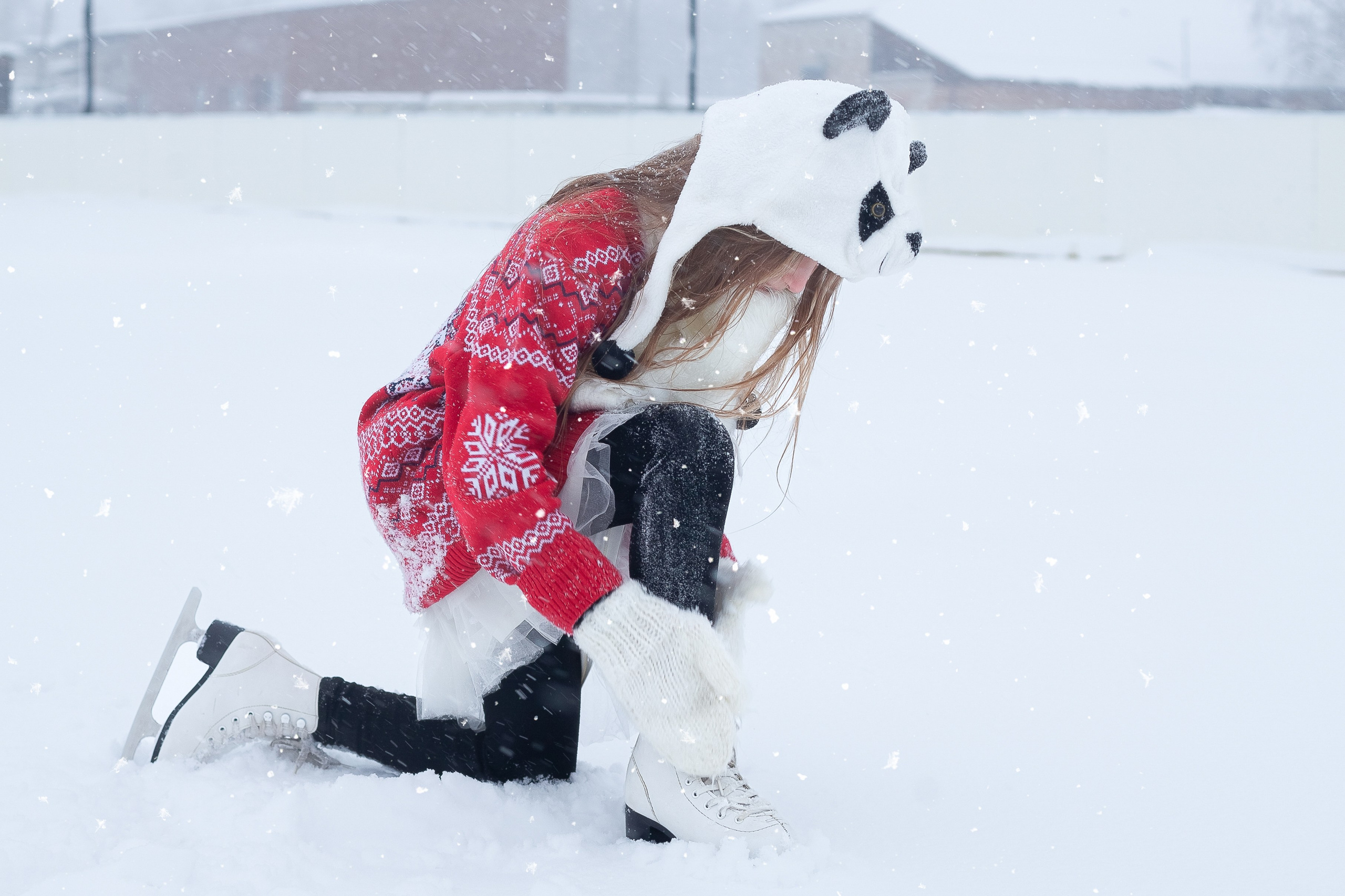 Детская фотосессия на катке. Фотограф в Томске Евгения Гуляева