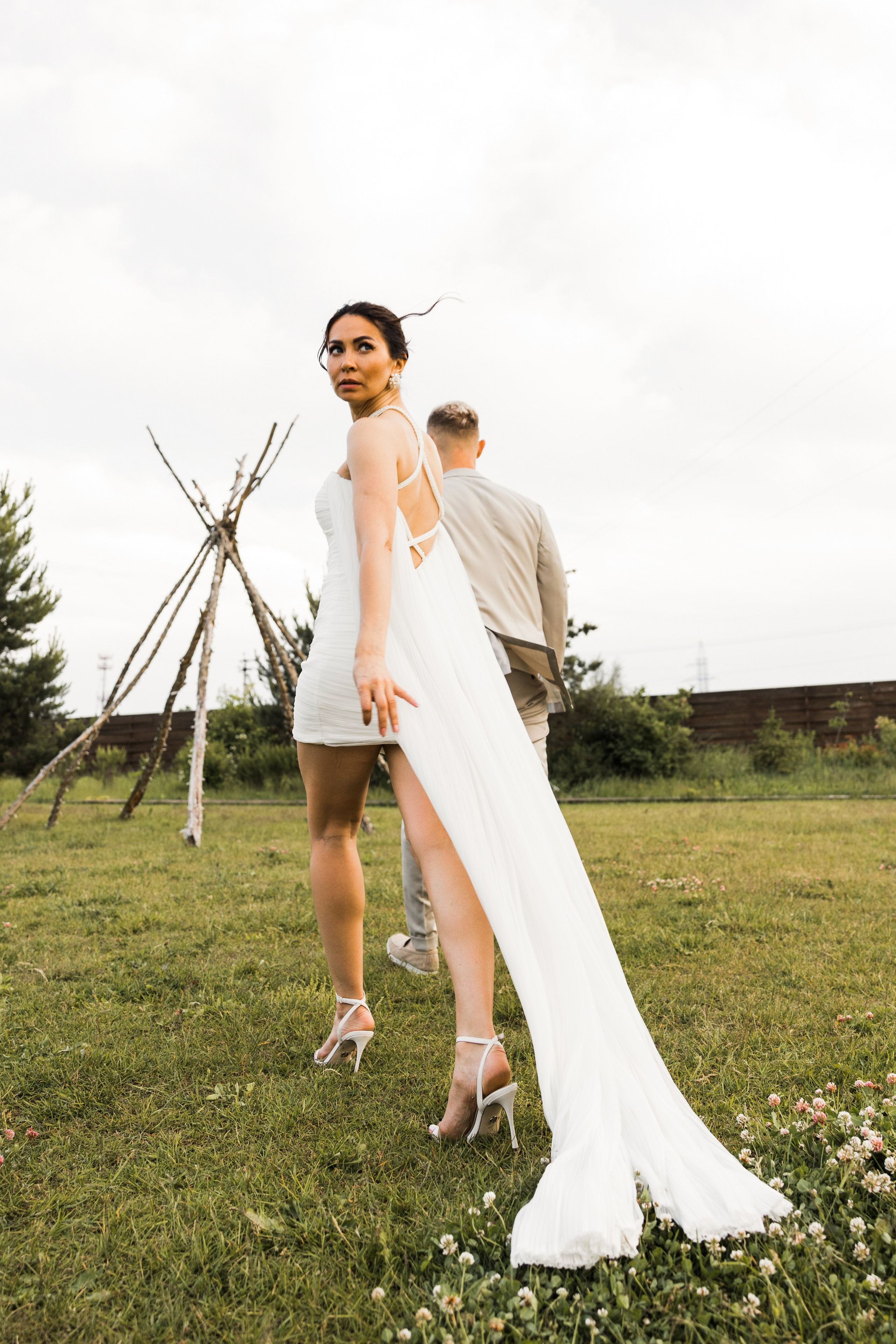 Регина и Серёжа. Москва