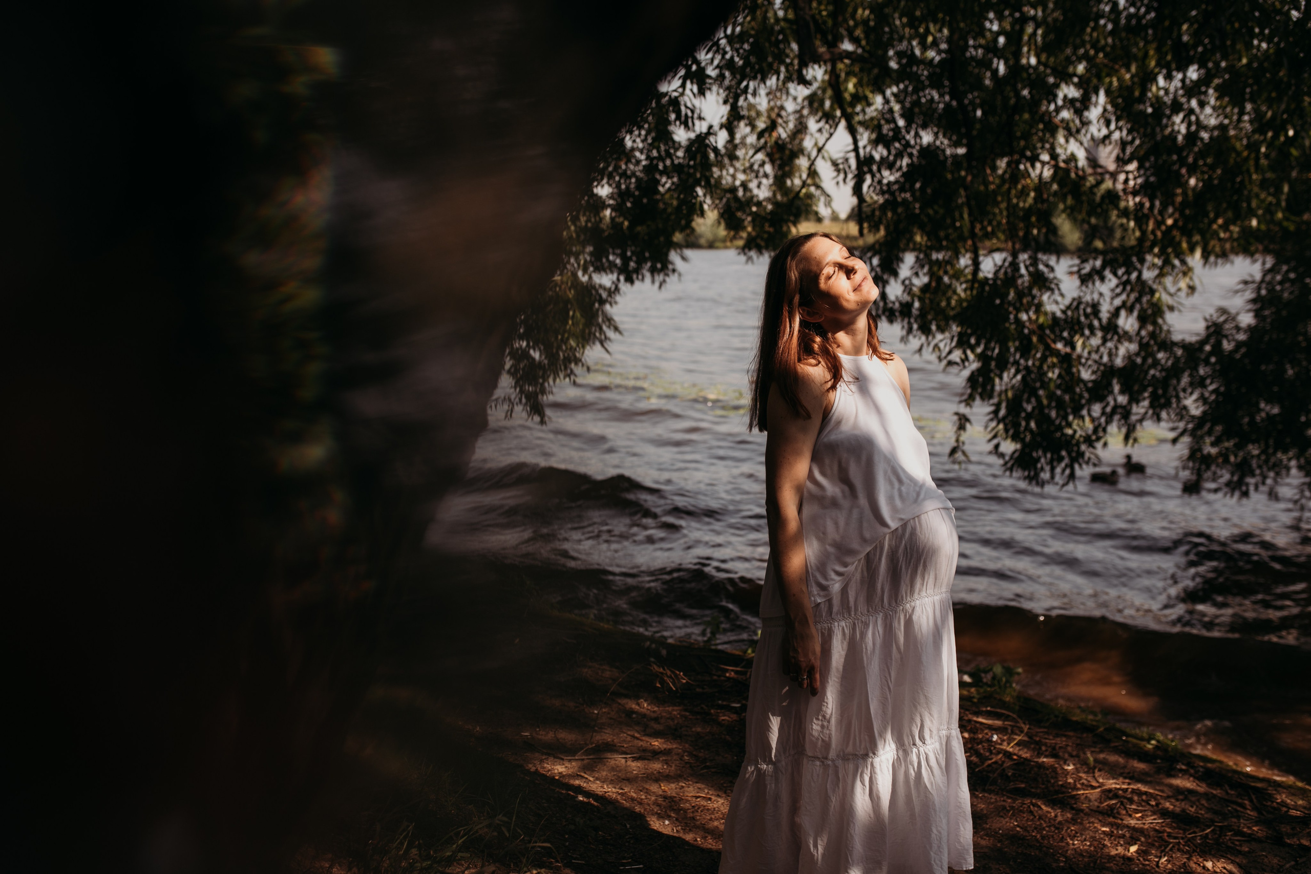 Фотосессия для беременных летом. Фотограф Лебедева Наталья