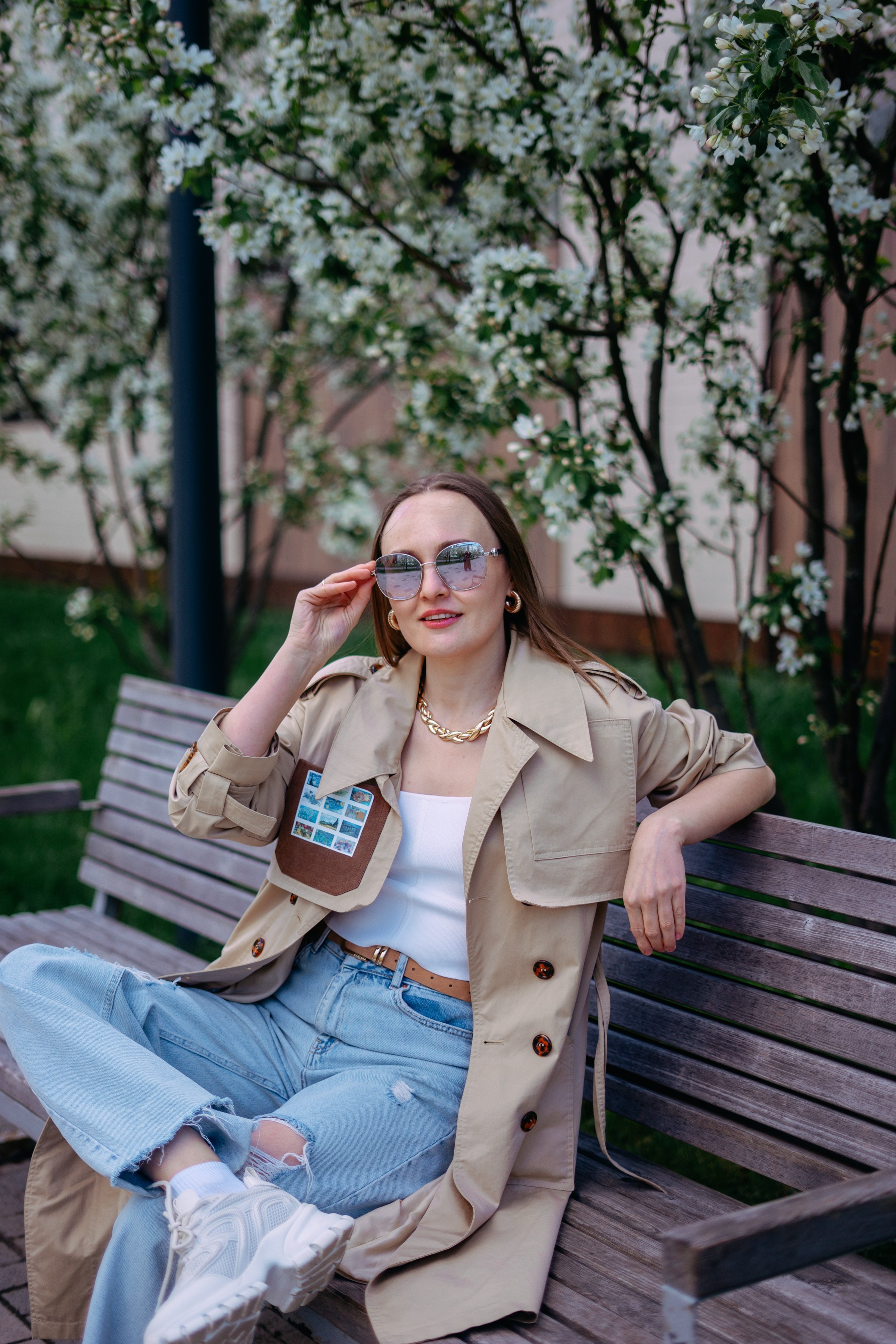 Екатерина в парке. Фотограф в Казани Алсу Багабиева