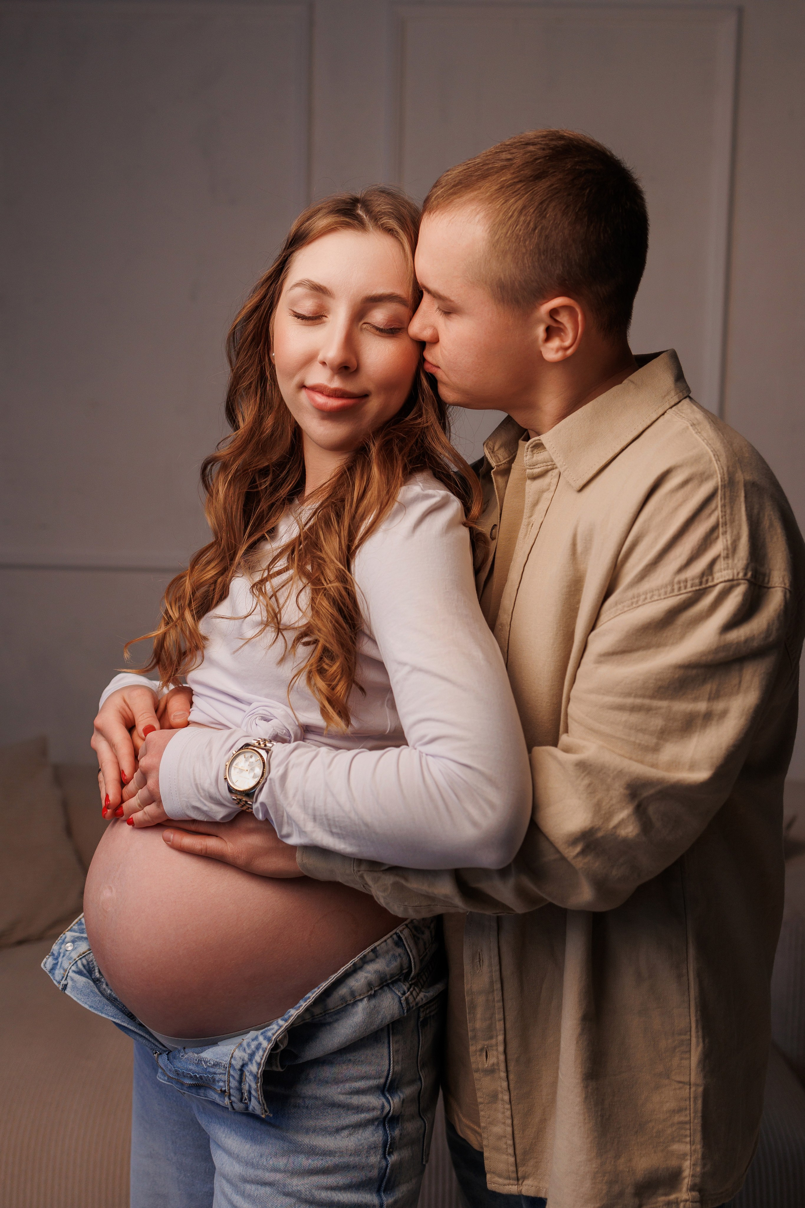 Фотосессия беременности Сергиев Посад. Фотограф Марина Побединская