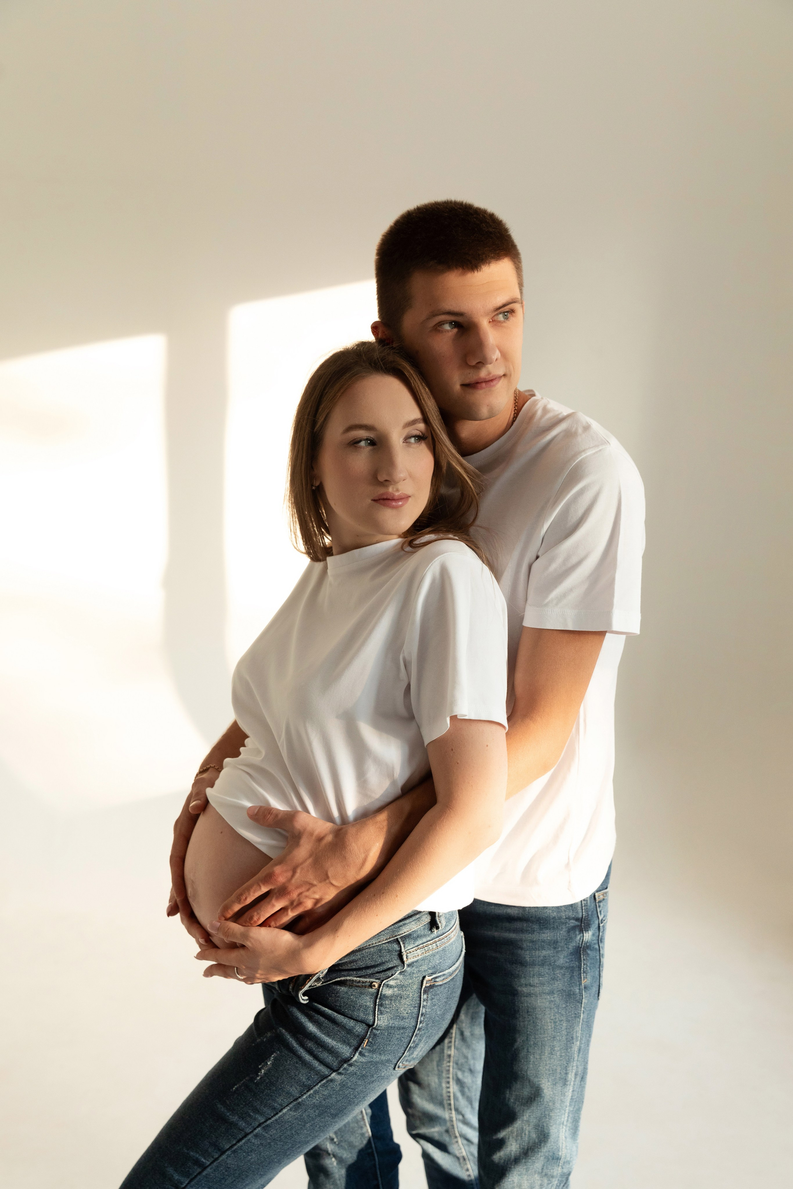 Беременность. Фотограф Мария Щеголькова. Чувственный женский портрет