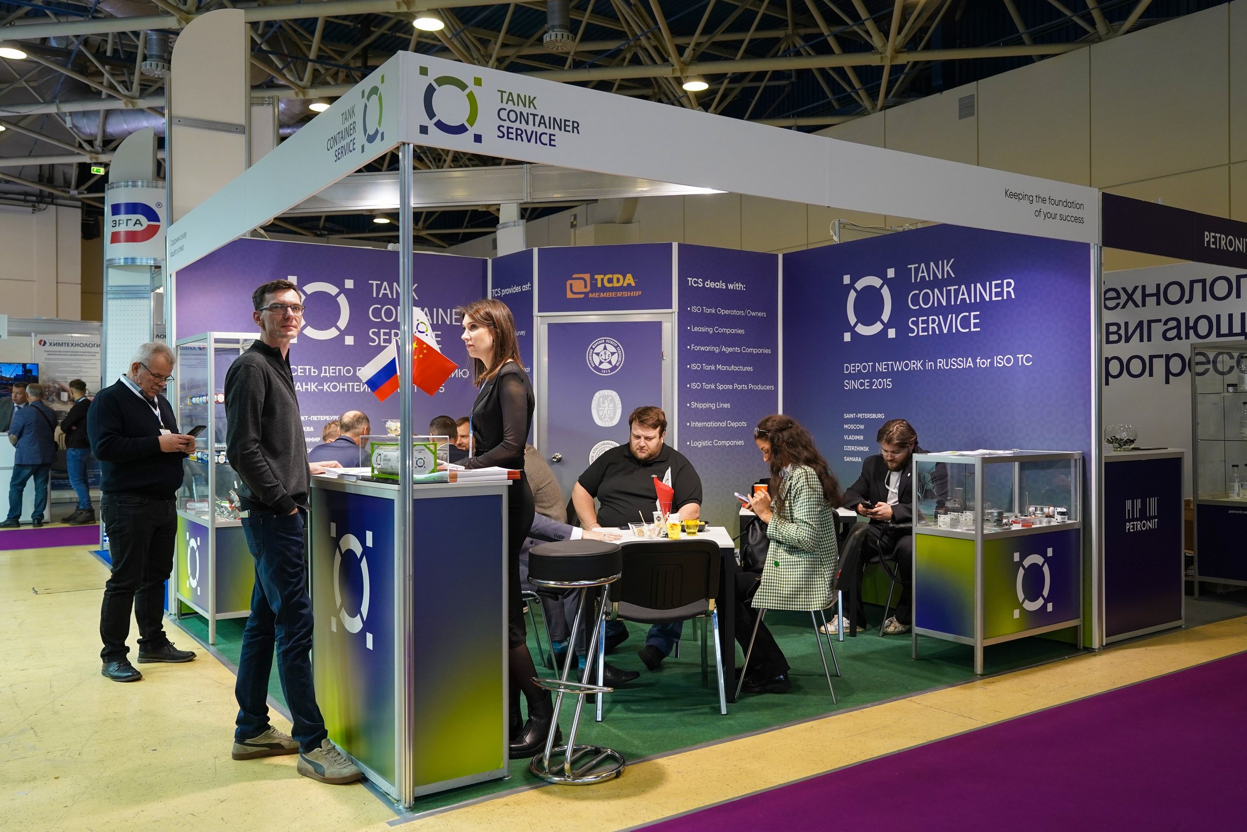 TANK CONTAINER SERVICE на выставке ХИМИЯ-2024. Фотограф b2b на выставки, конференции, форумы в Москве